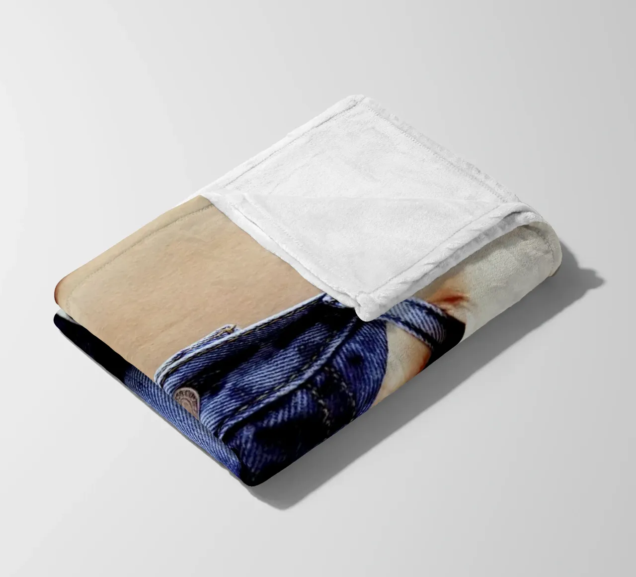 Denim coperta in pile da Aysha Banos