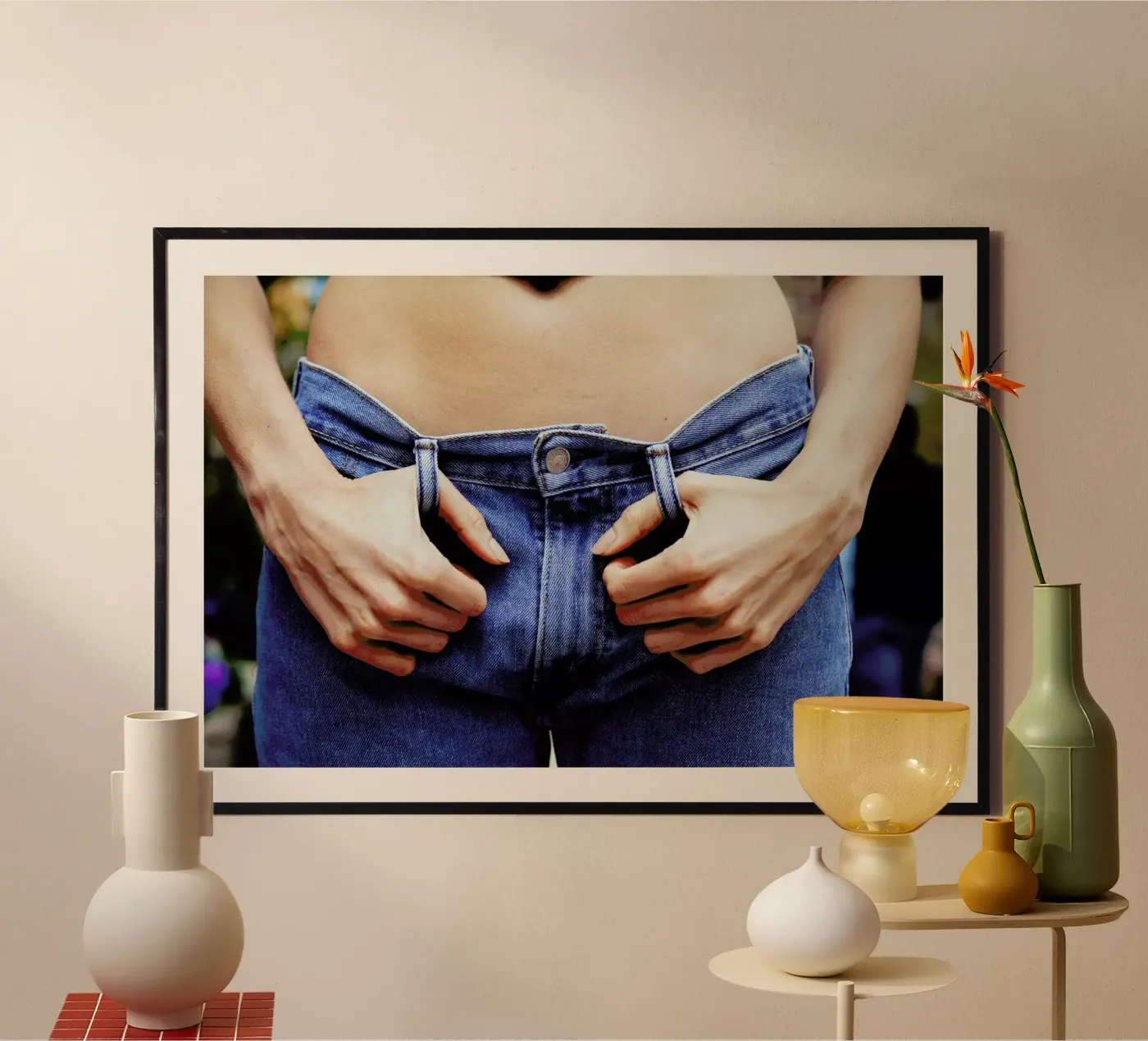 Denim poster da Aysha Banos