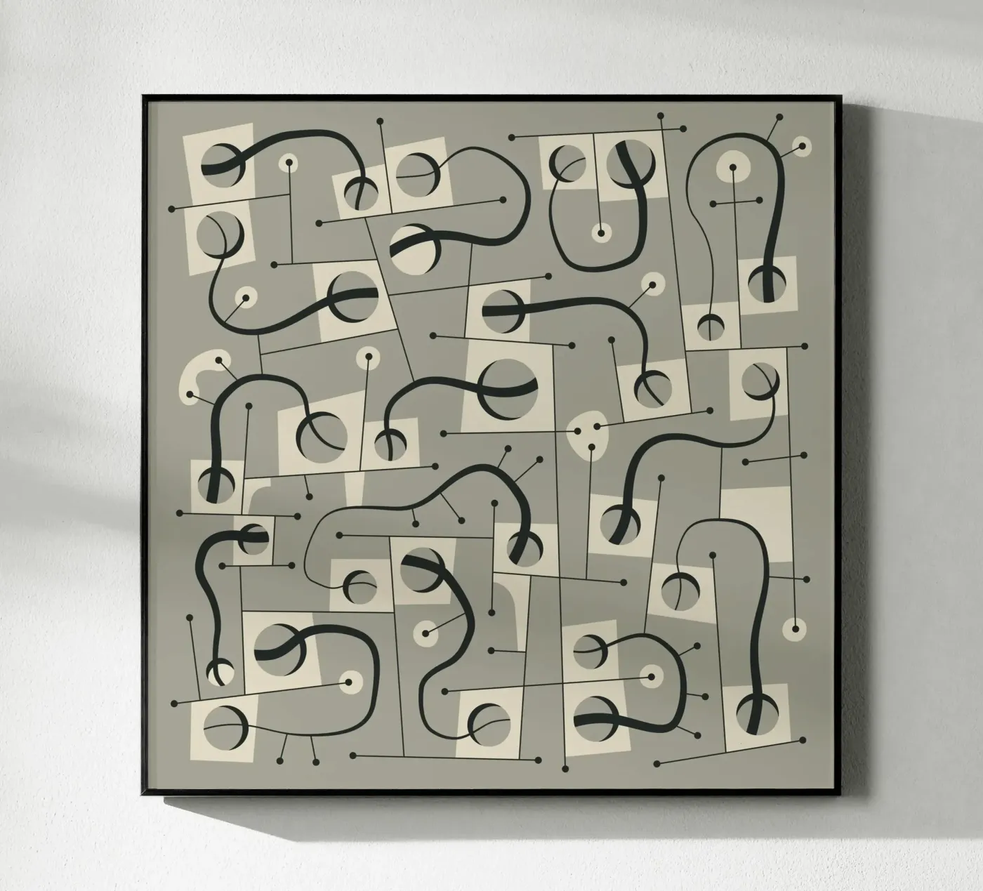 EMPTY NEST Acryl-Glas von Jazzberry Blue