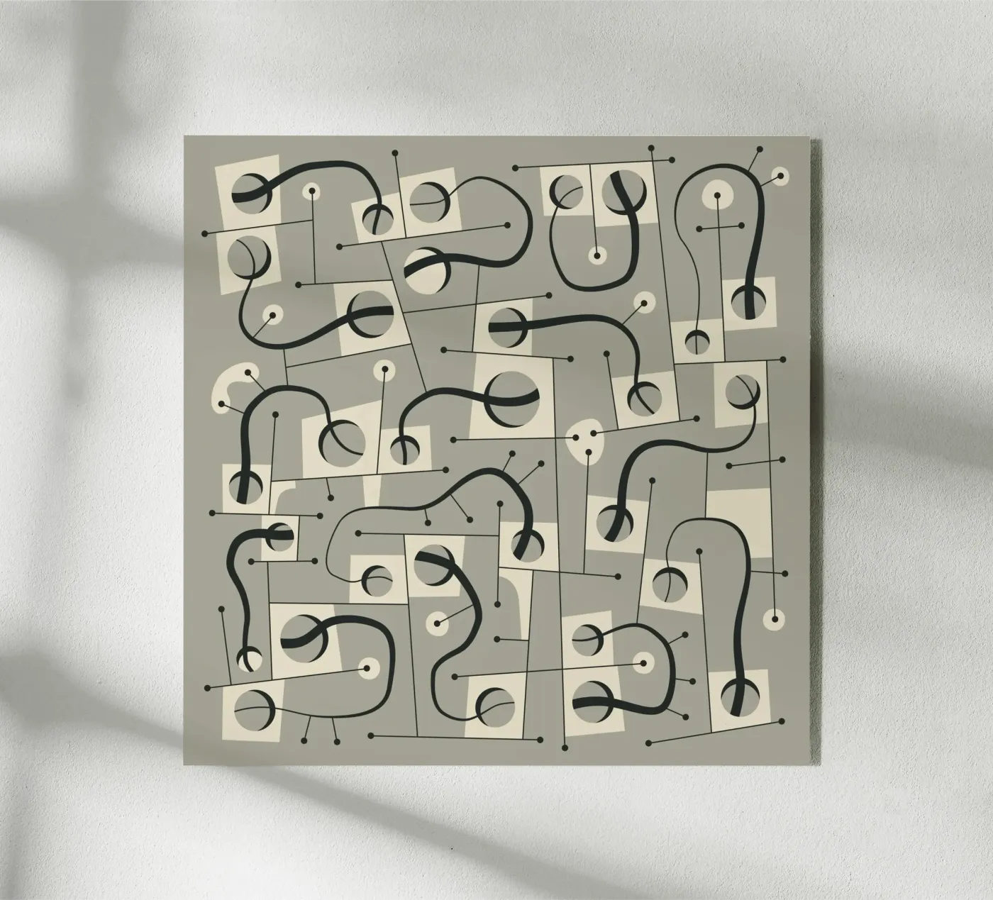 EMPTY NEST Acryl-Glas von Jazzberry Blue