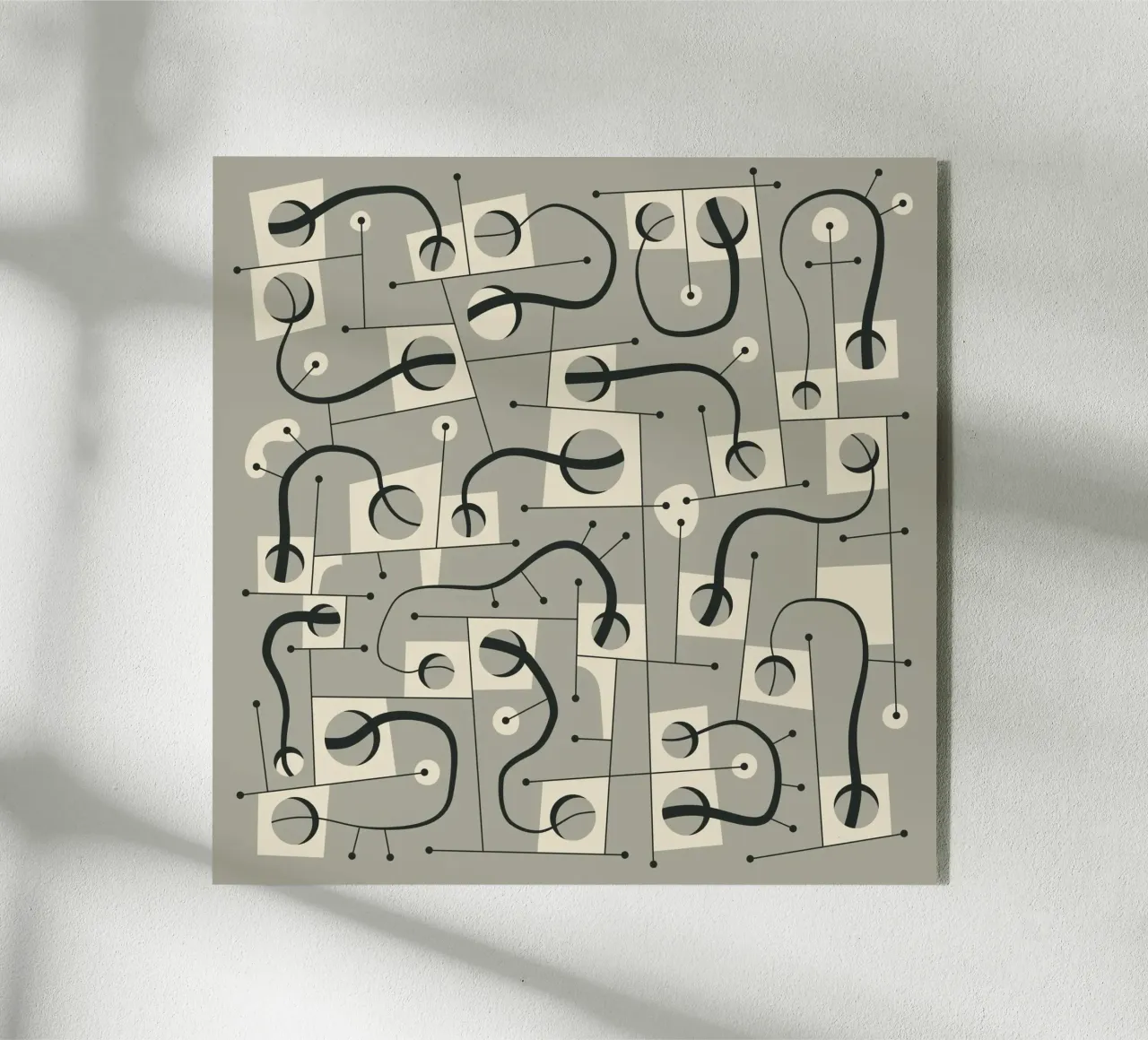 EMPTY NEST Acryl-Glas von Jazzberry Blue