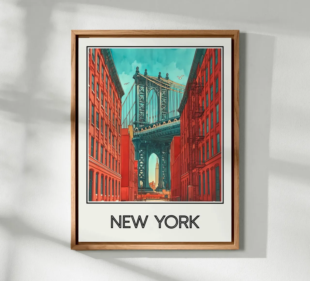 New York alluminio dibond da Frame the World