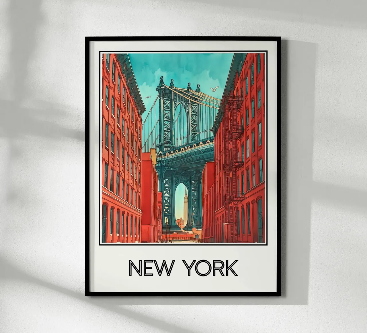 New York carta hahnemühle da Frame the World