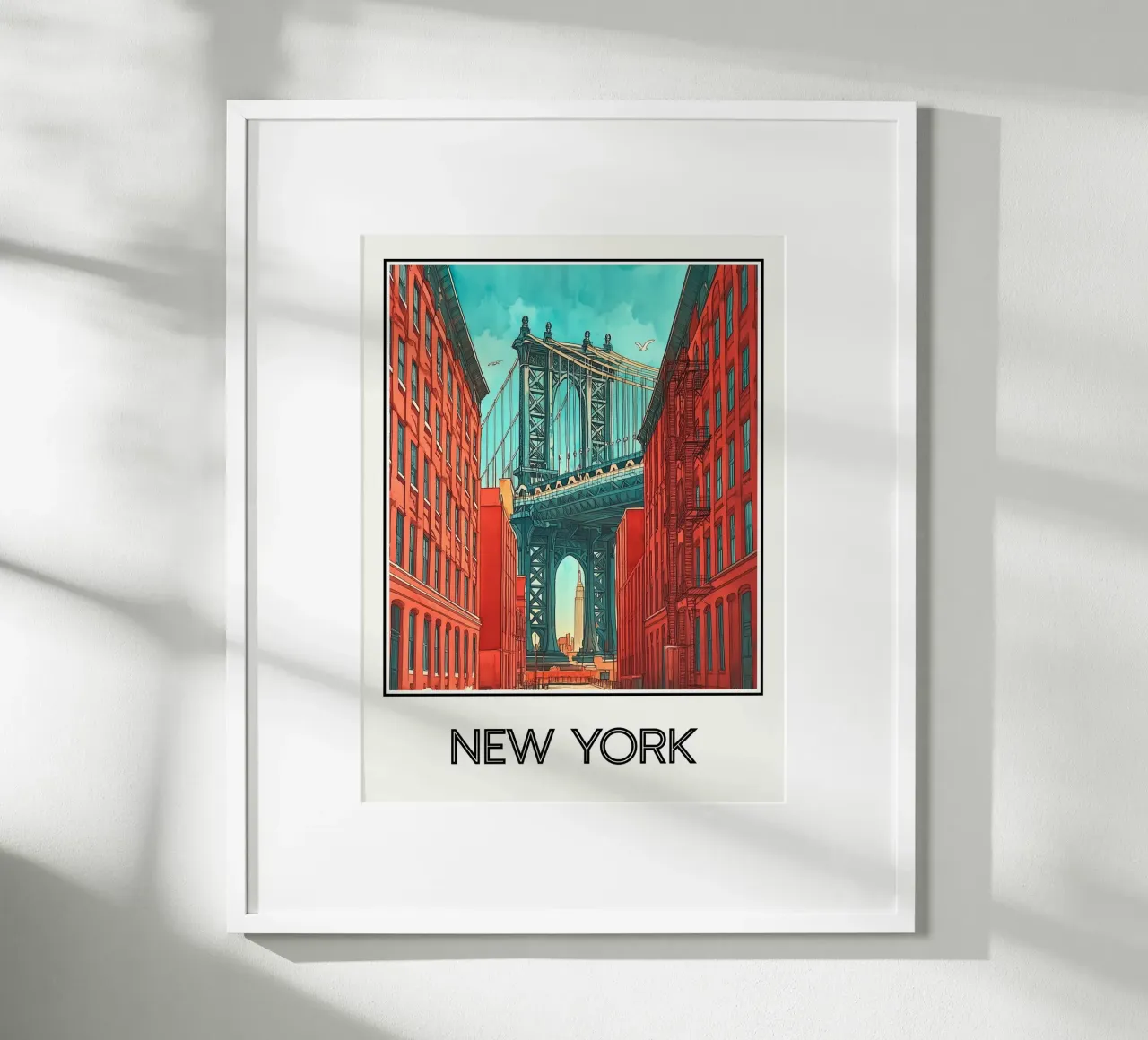 New York carta hahnemühle da Frame the World
