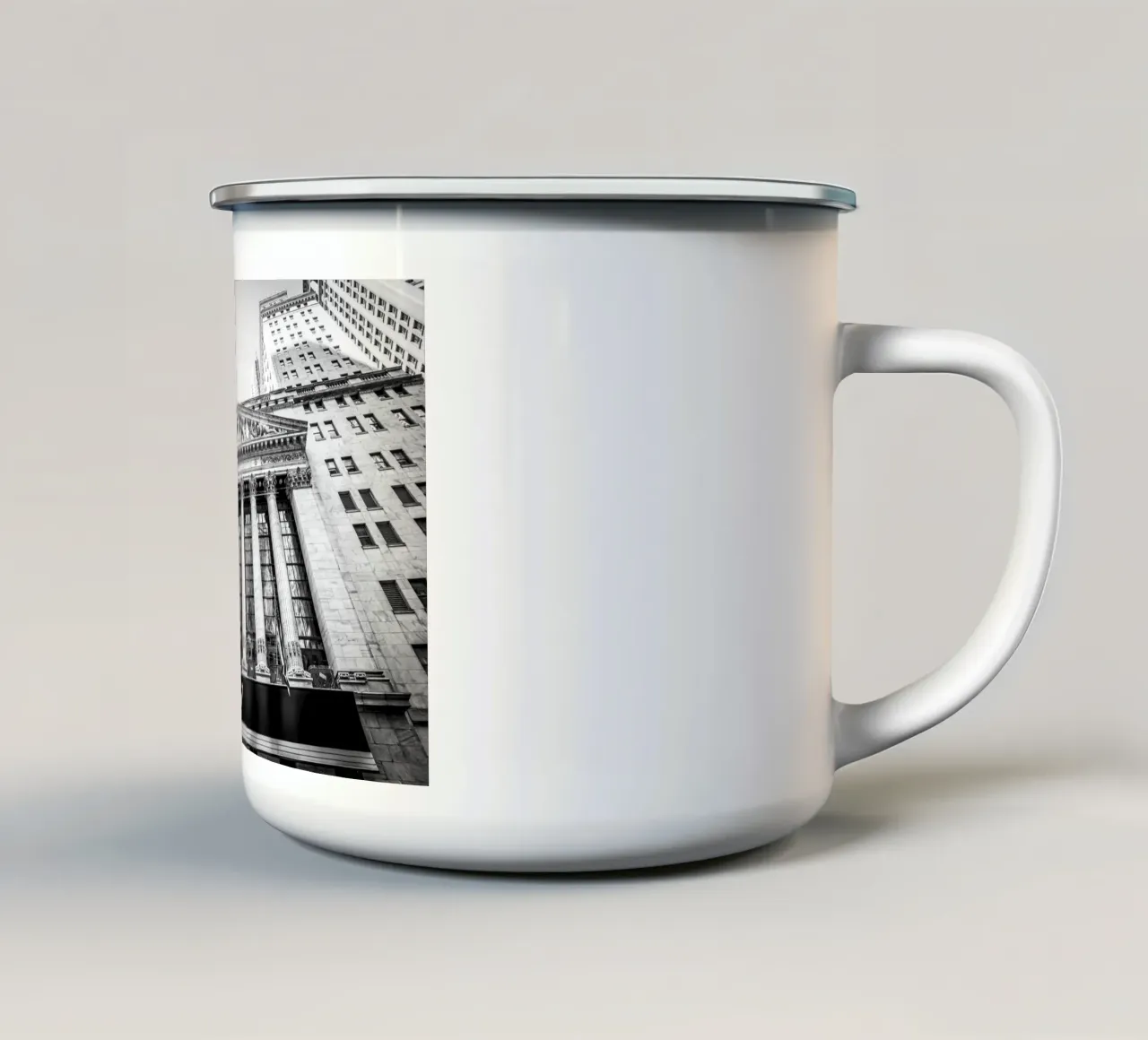 New York Stock Exchange tazza in smalto da thetraveller