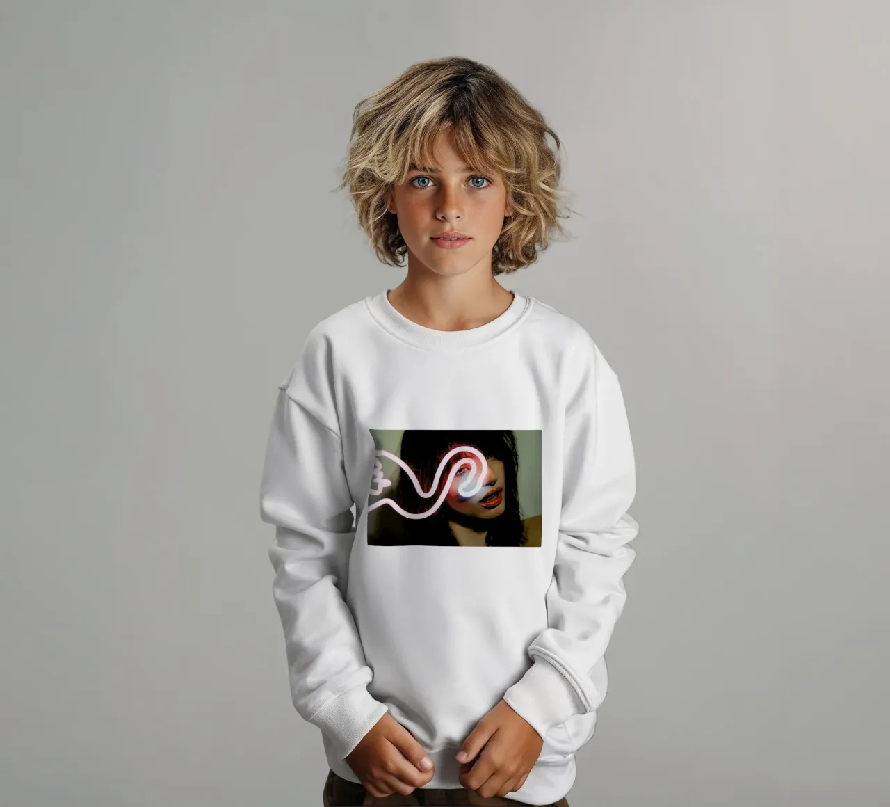 Stevie kids sweatshirt by Aysha Banos
