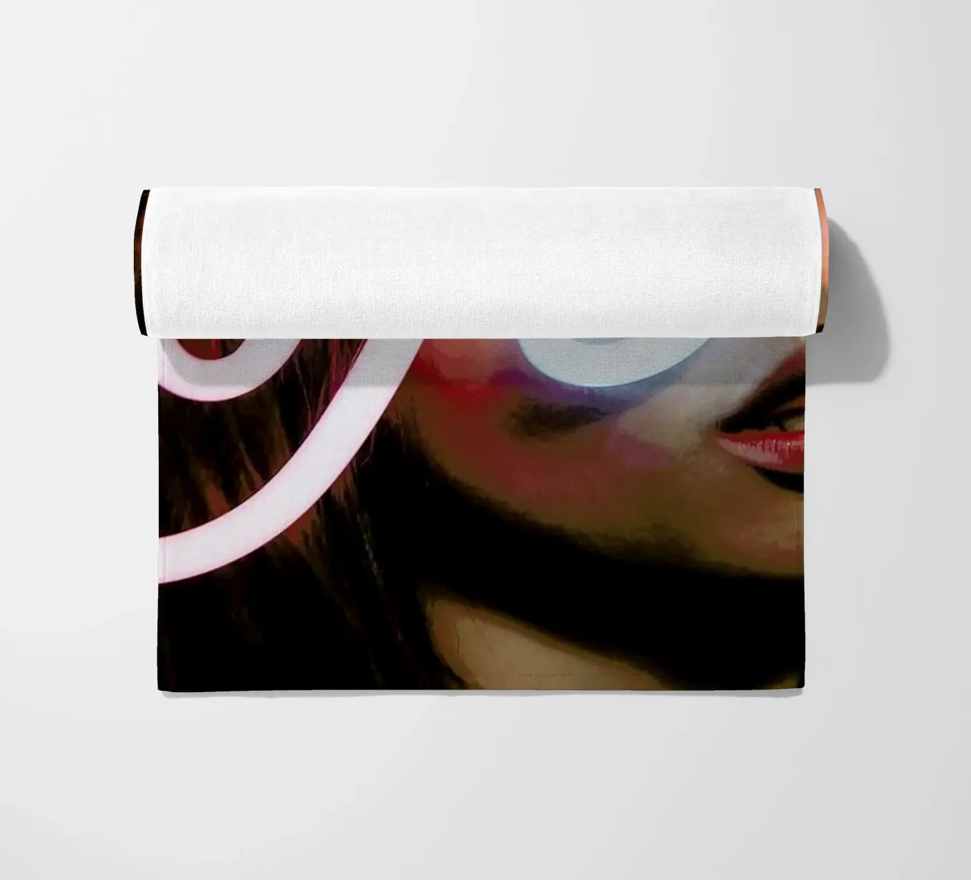 Stevie beach towel by Aysha Banos