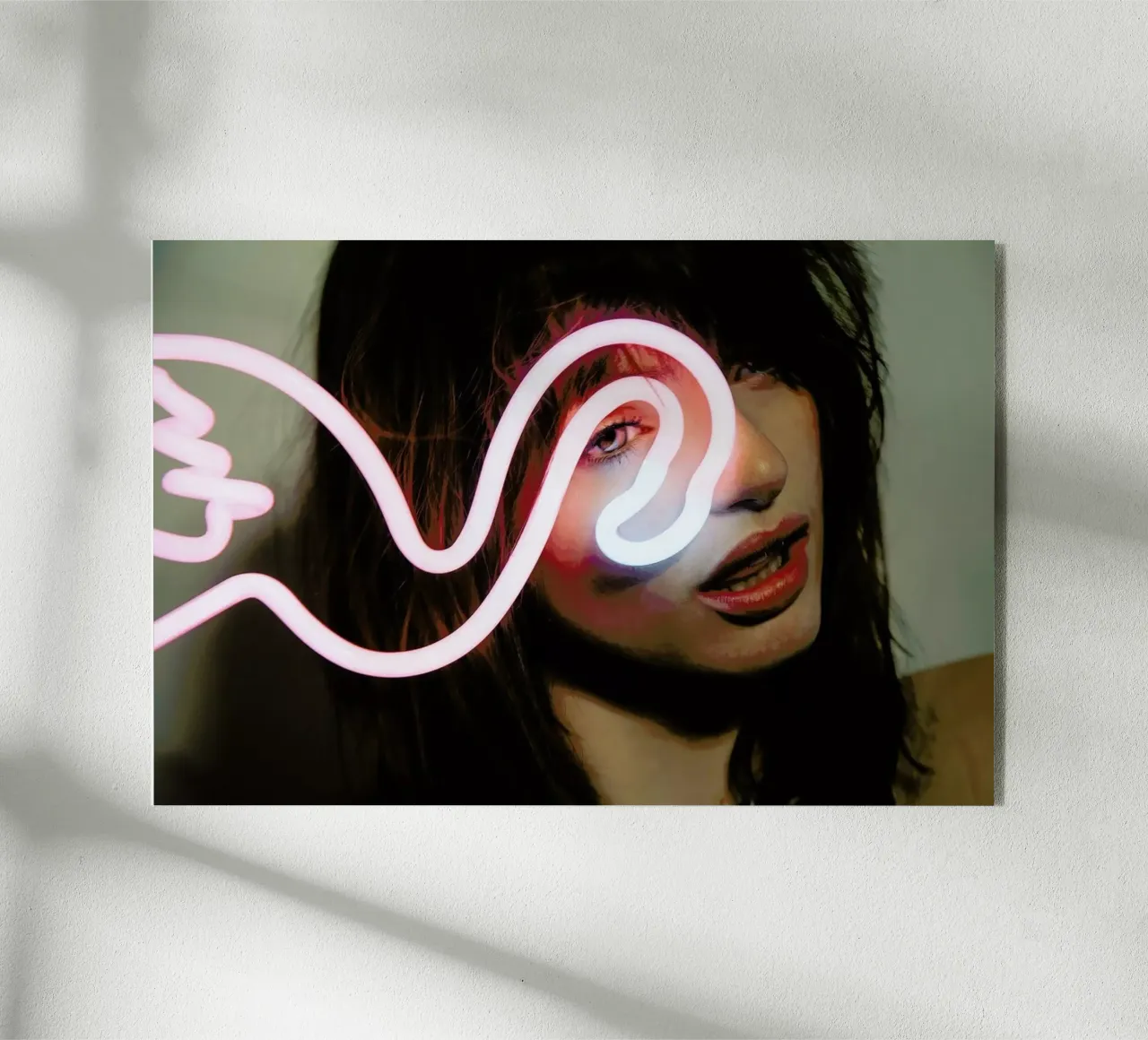 Stevie acrylic glass by Aysha Banos