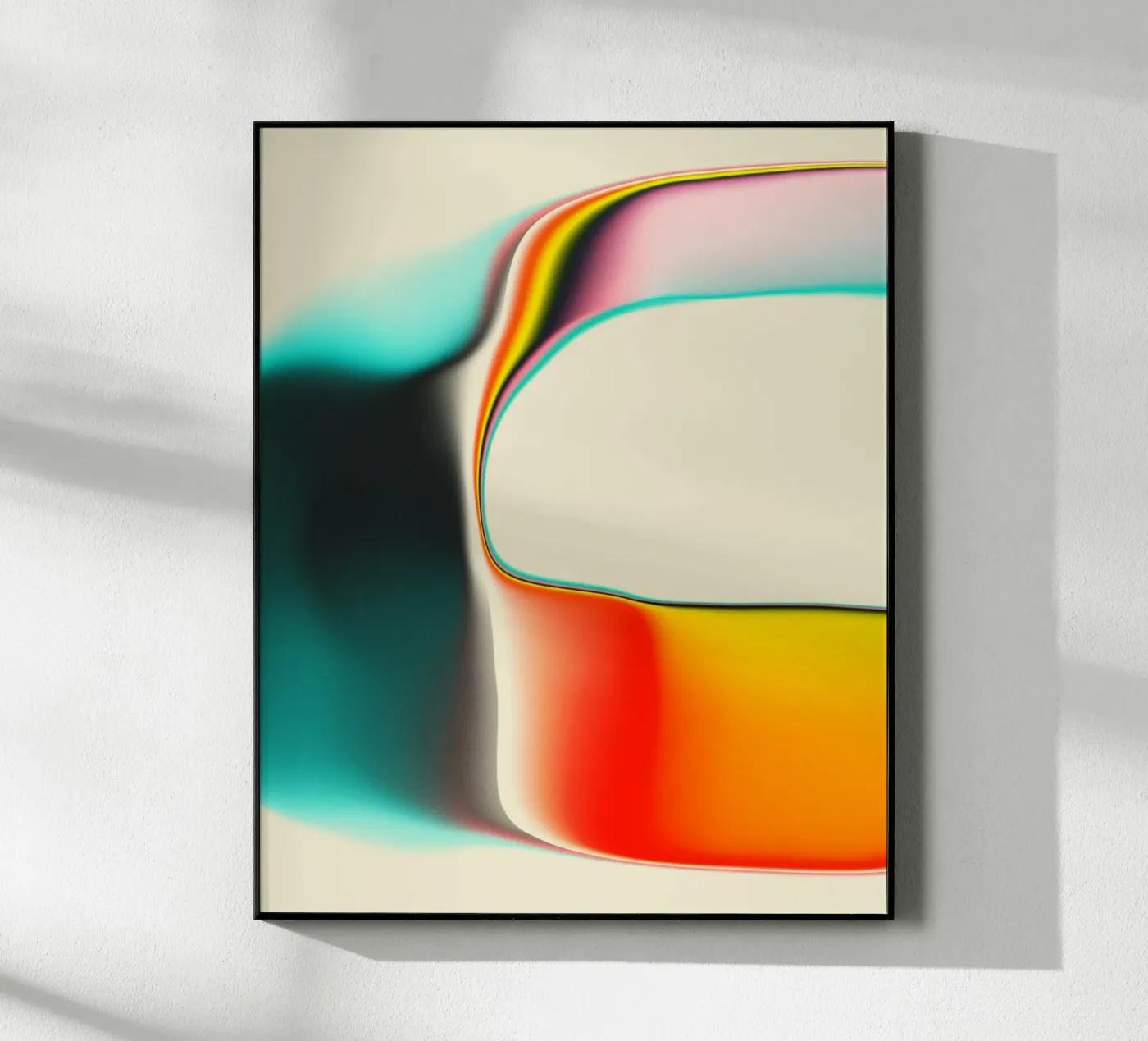 INTERFERENCE Acryl-Glas von Jazzberry Blue