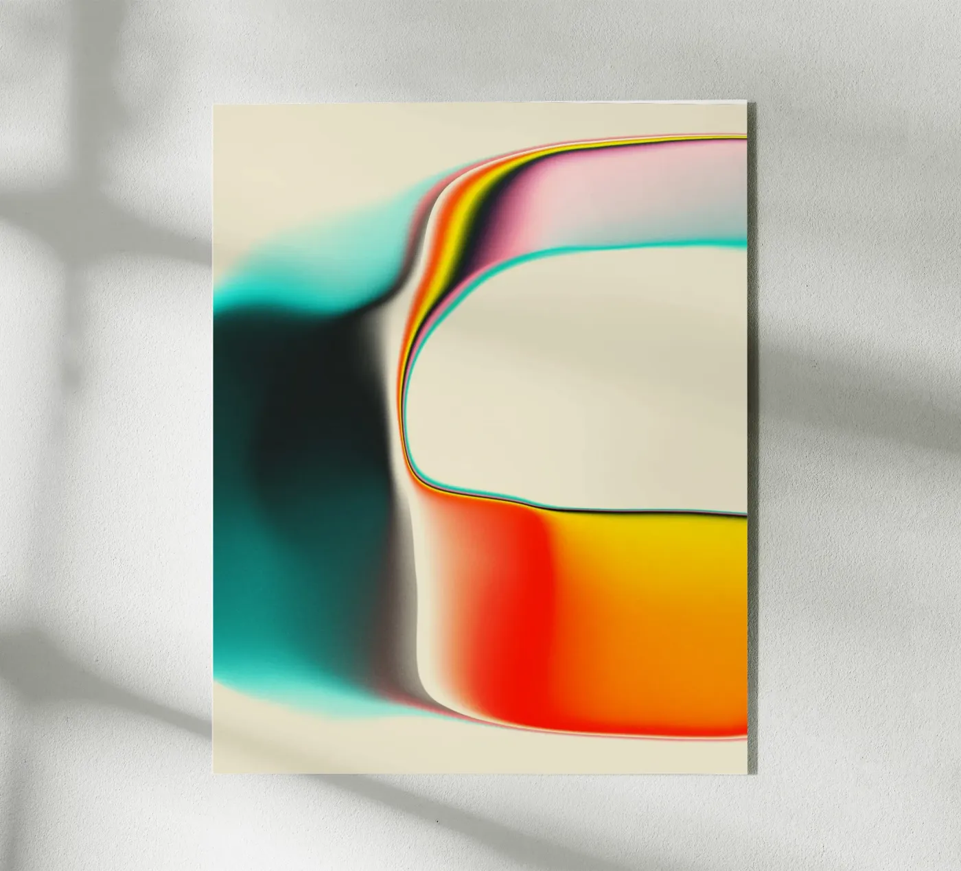 INTERFERENCE Acryl-Glas von Jazzberry Blue