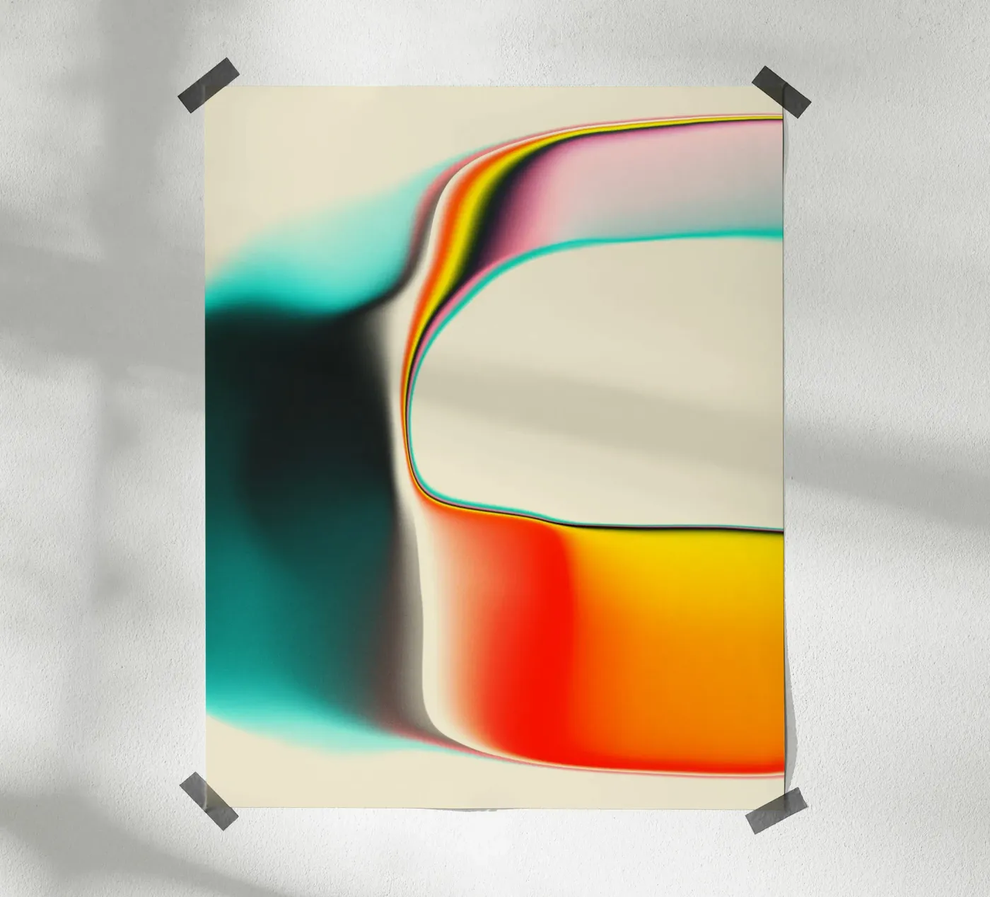 INTERFERENCE Poster von Jazzberry Blue