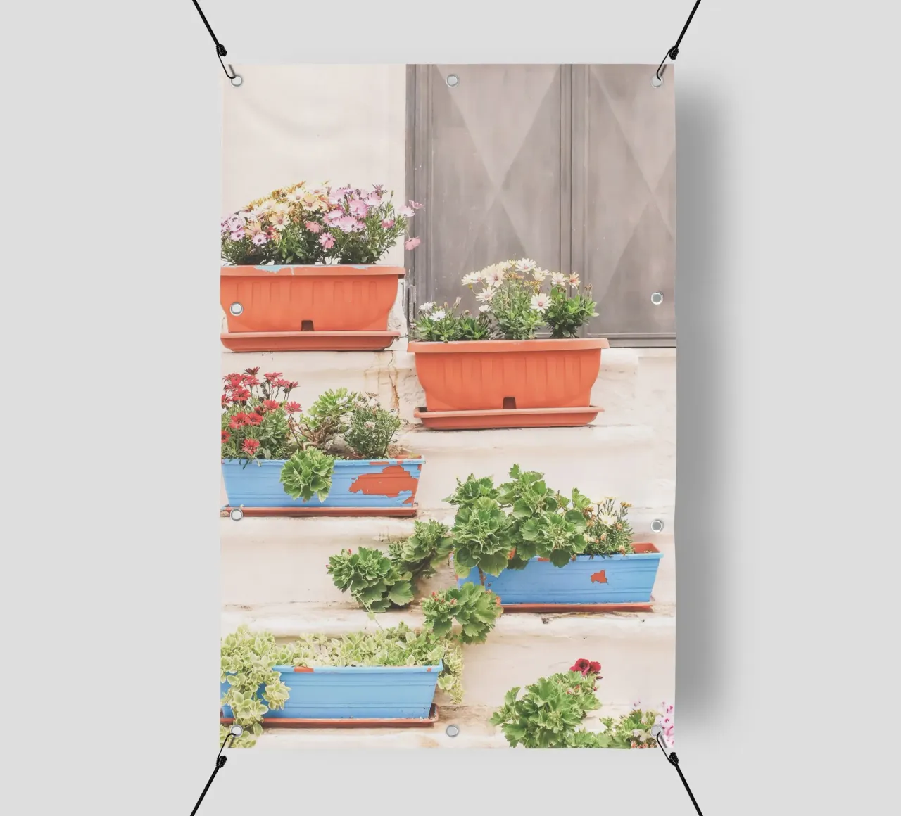 Puglia, Italia I La scala di fiori in un villaggio telo in pvc da Julie Travel Photography