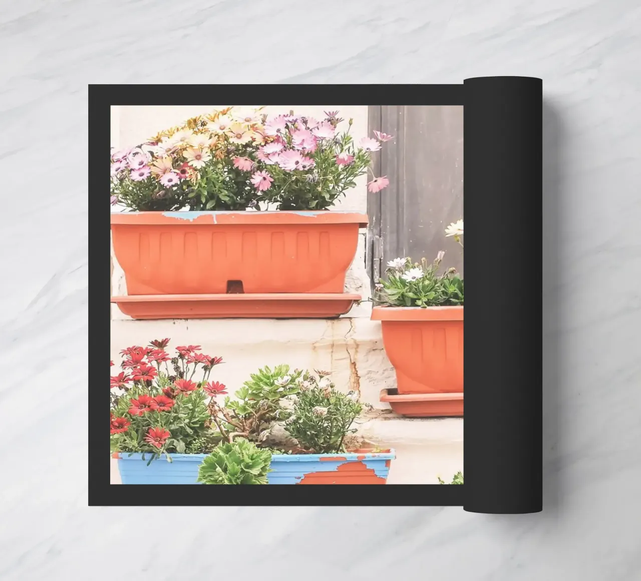 Puglia, Italia I La scala di fiori in un villaggio zerbino da Julie Travel Photography