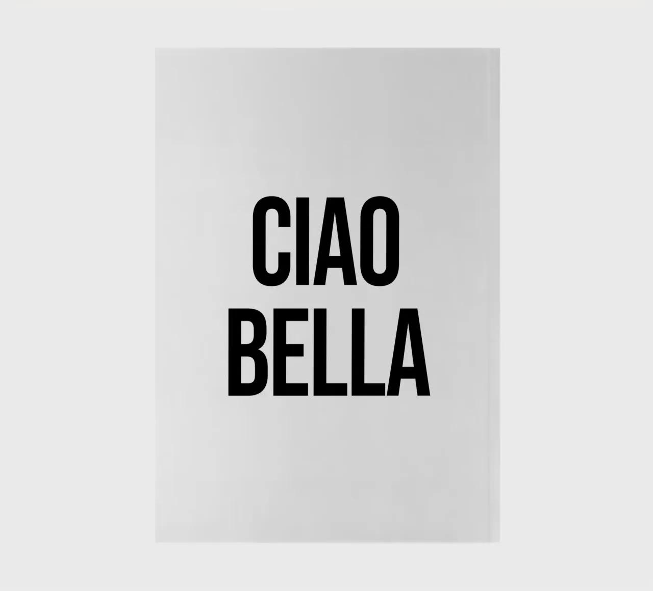 Ciao Bella diario da Paigaam Studio