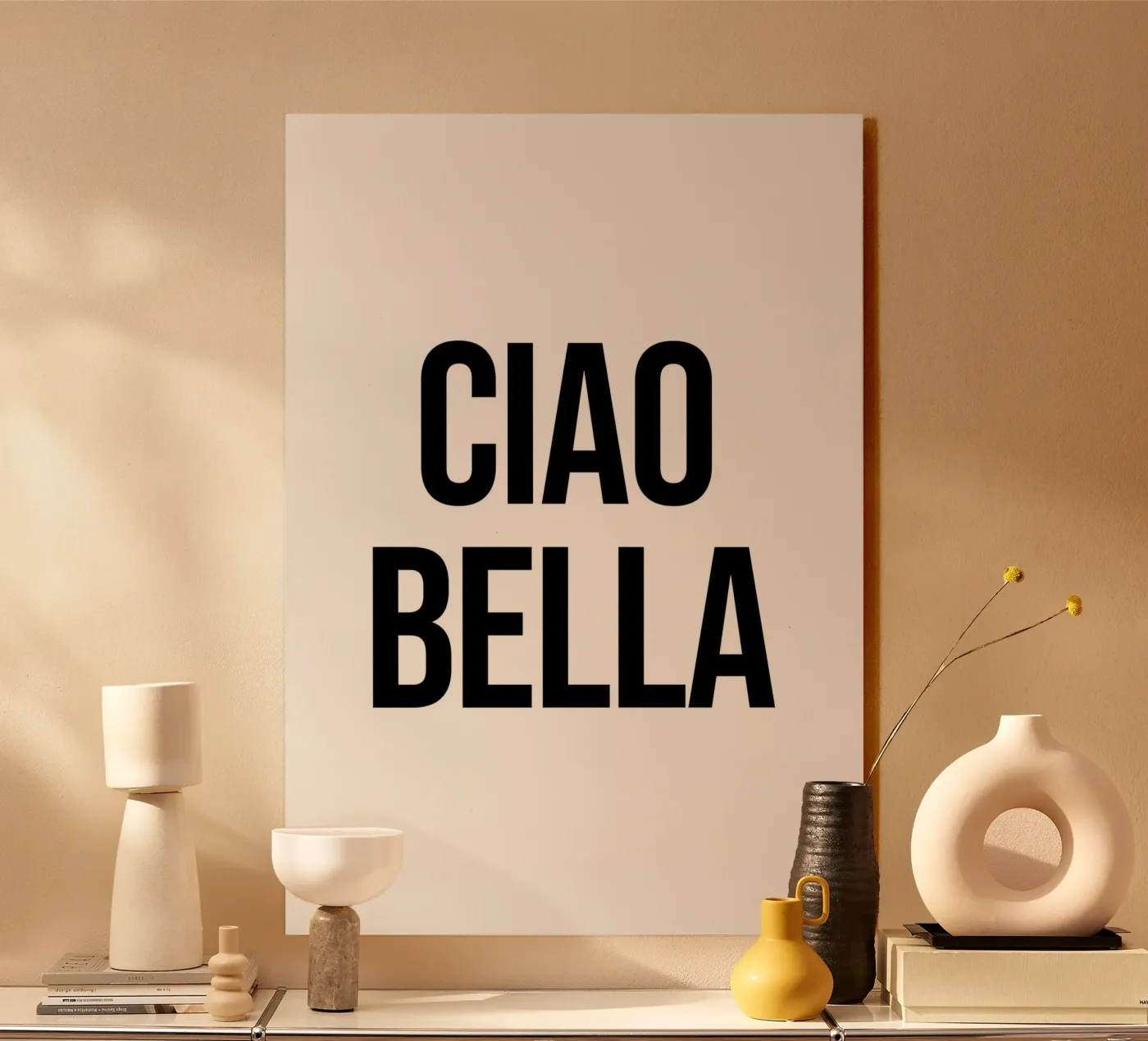 Hi Bella acryl van Paigaam Studio