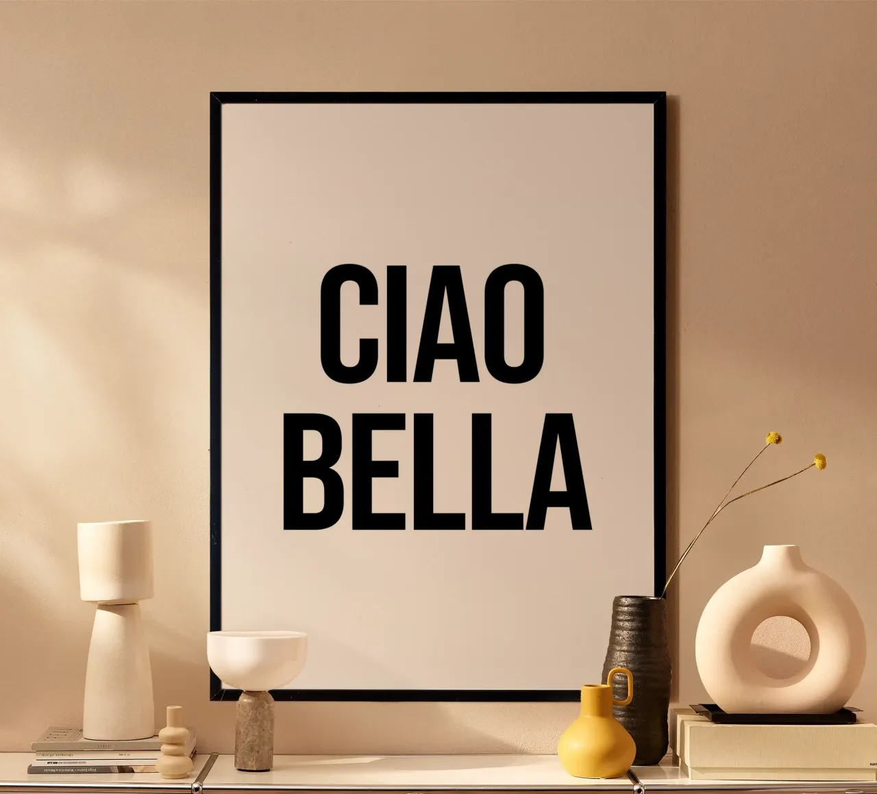Ciao Bella poster da Paigaam Studio