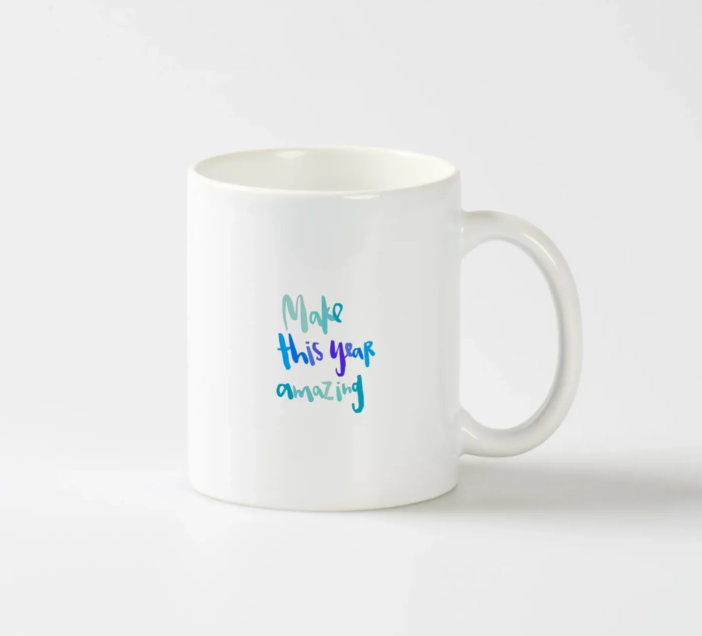 This Year ceramic mug by Brushmeetspaper