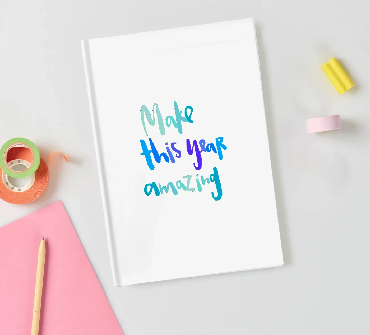 This Year notebook by Brushmeetspaper