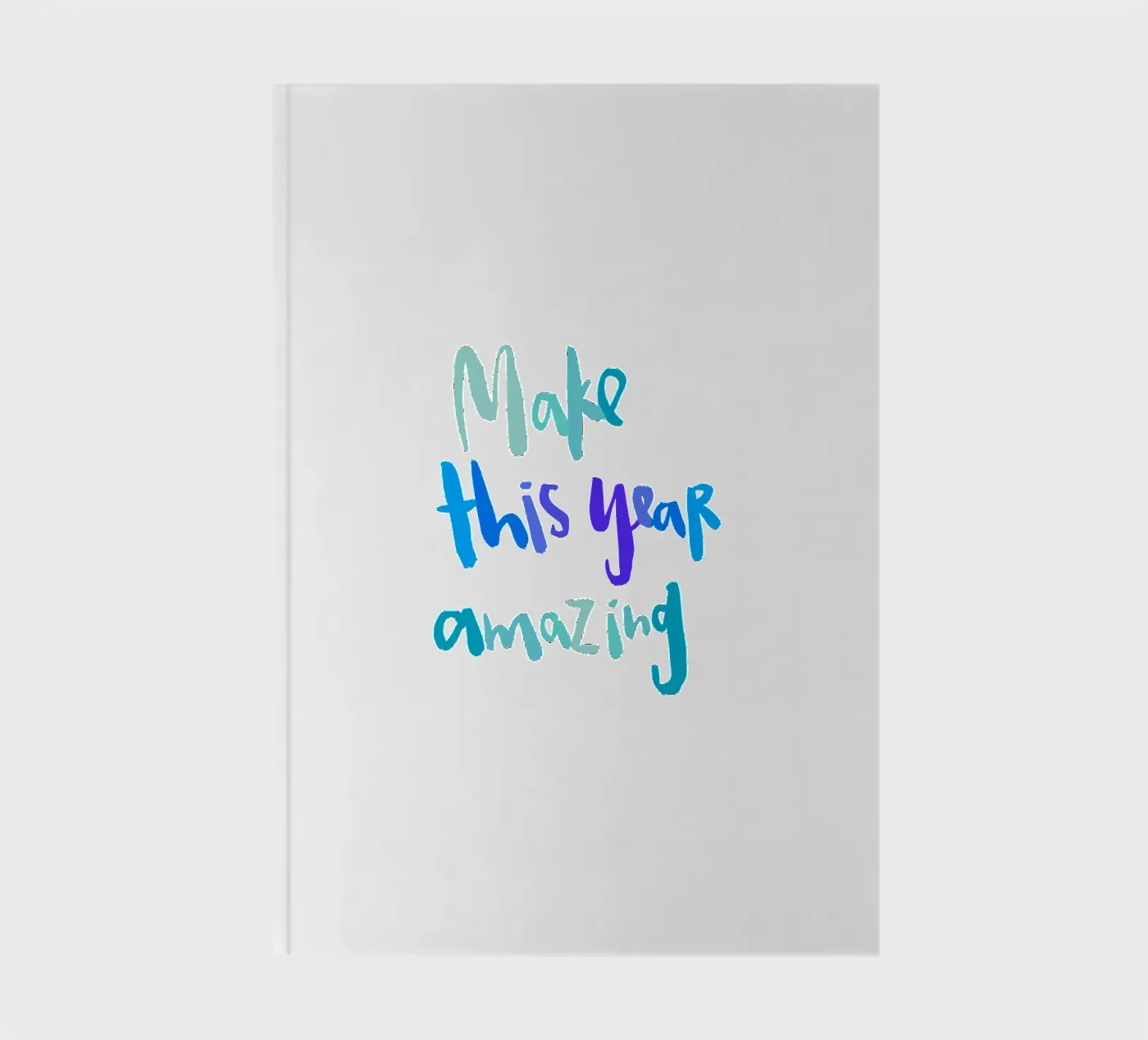 This Year notebook by Brushmeetspaper