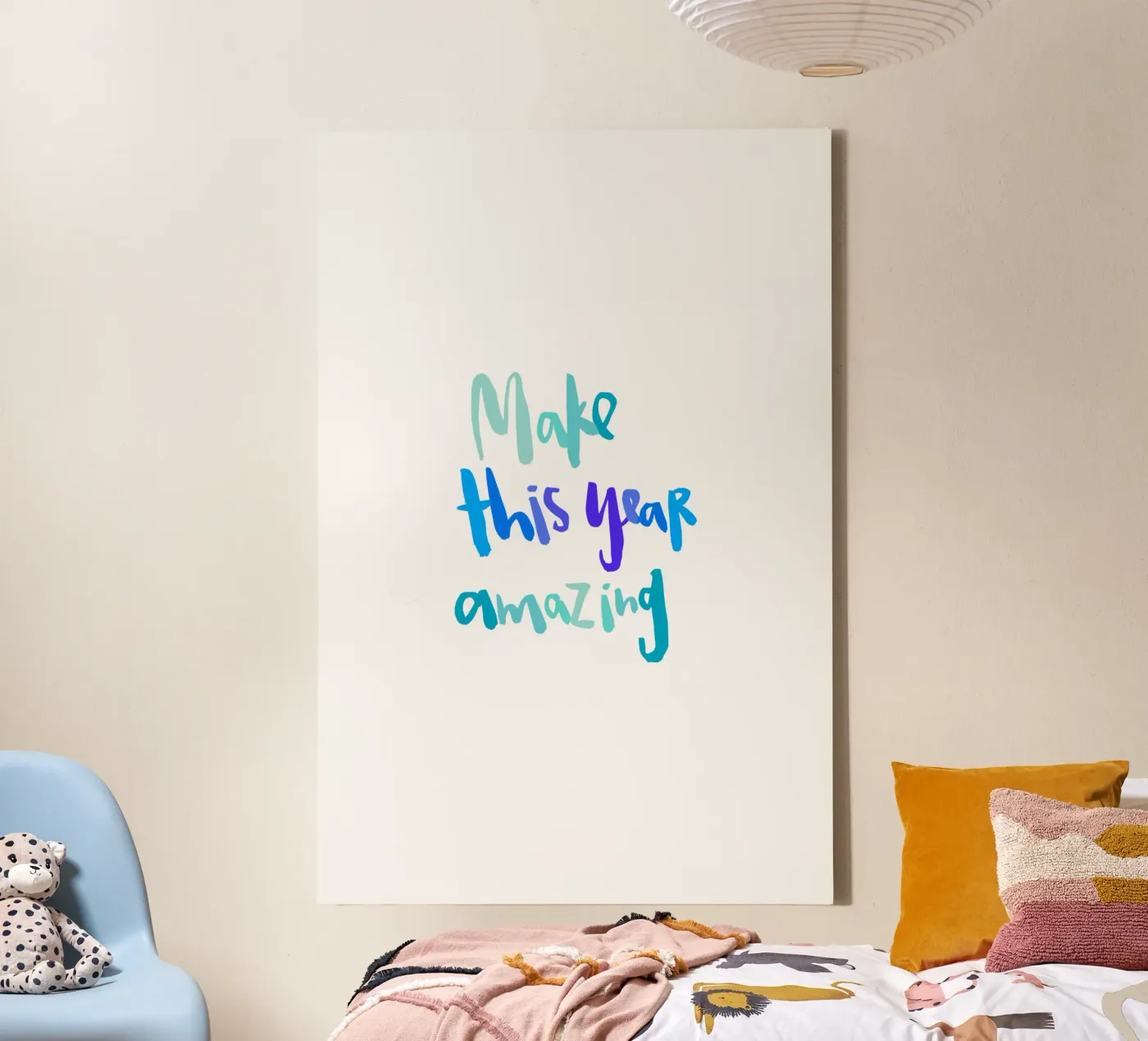 This Year Leinwand von Brushmeetspaper