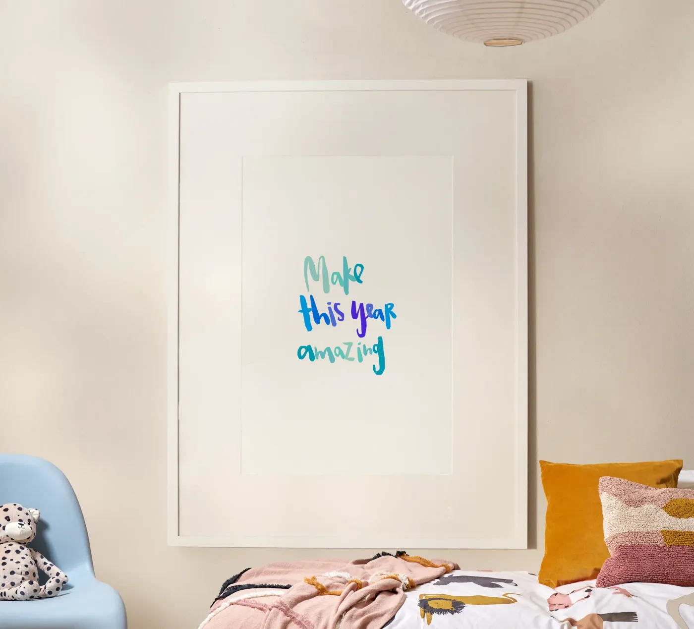 This Year Poster von Brushmeetspaper