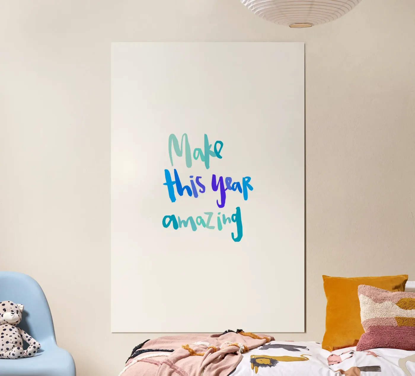 This Year Poster von Brushmeetspaper