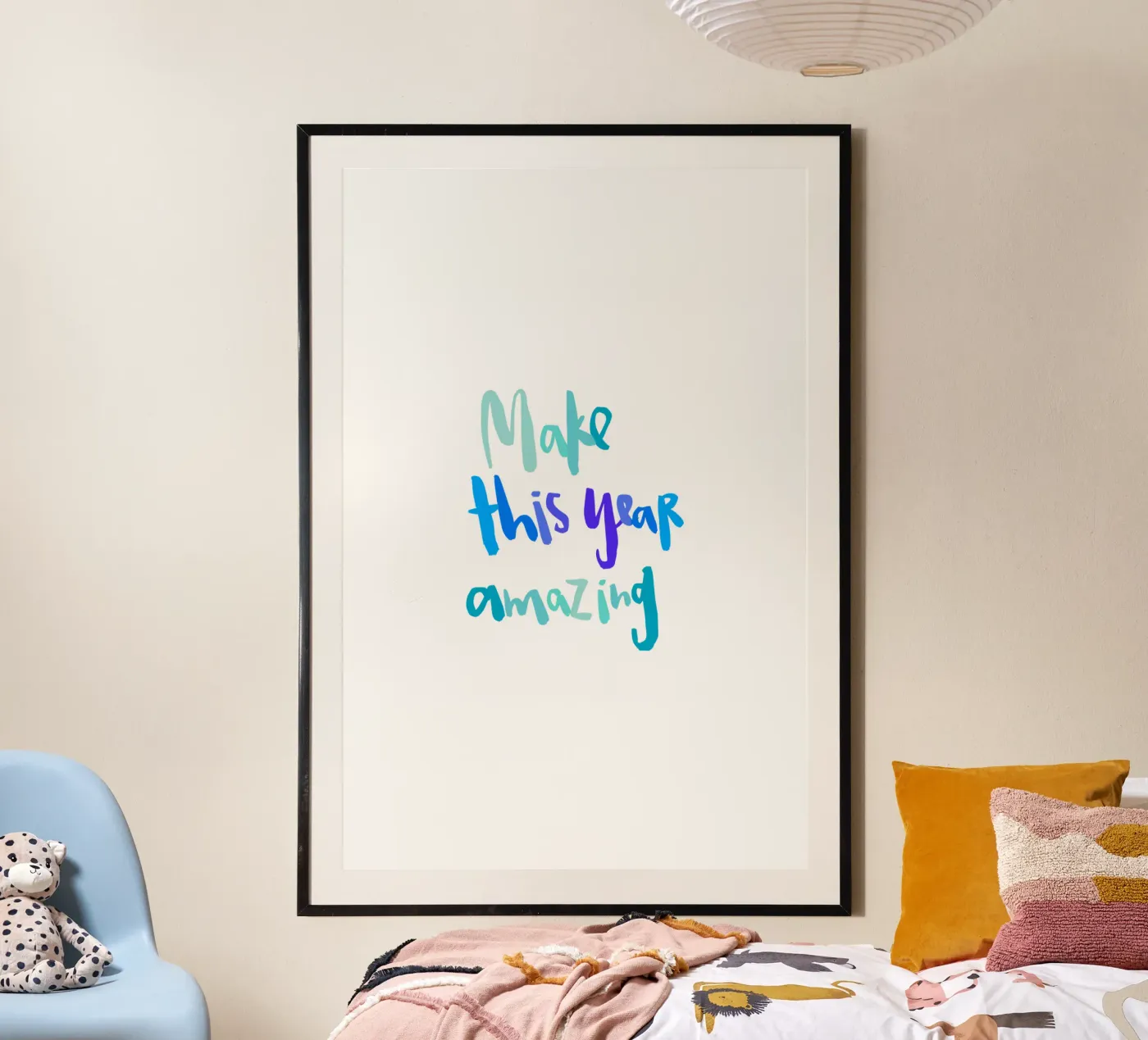 This Year Poster von Brushmeetspaper