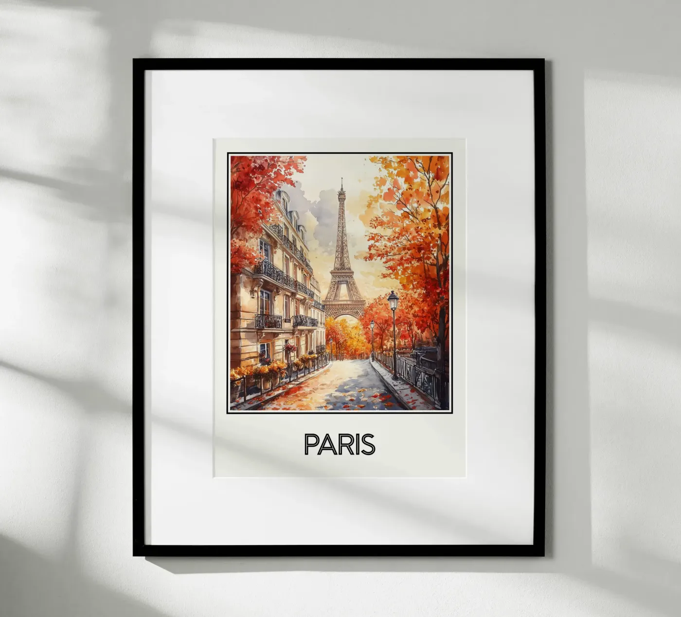 Poster Paris France poster by Frame the World
