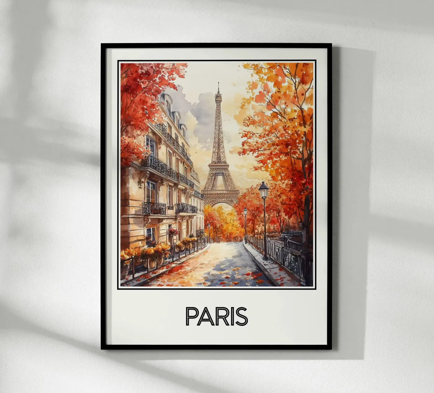 Poster Paris France poster by Frame the World
