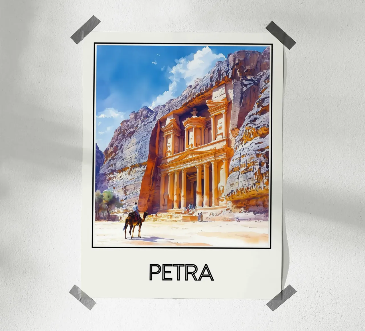 Petra poster da Frame the World