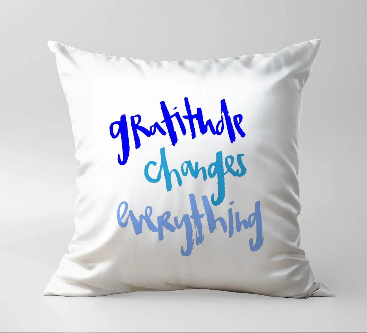 Gratitude cuscino da Brushmeetspaper