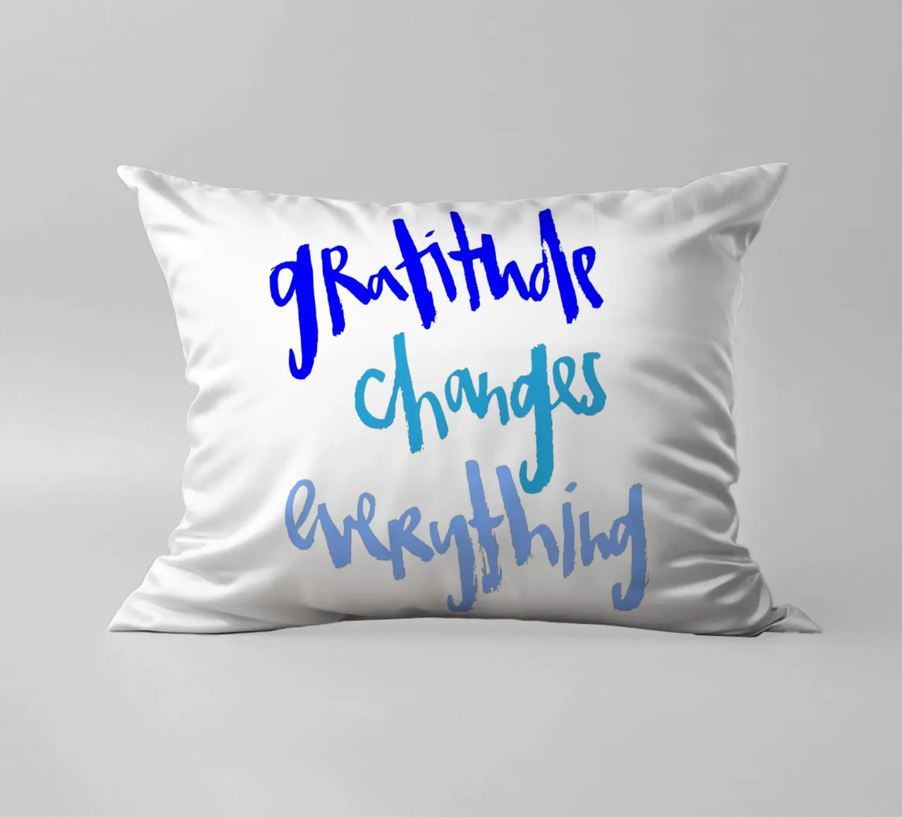 Gratitude cuscino da Brushmeetspaper