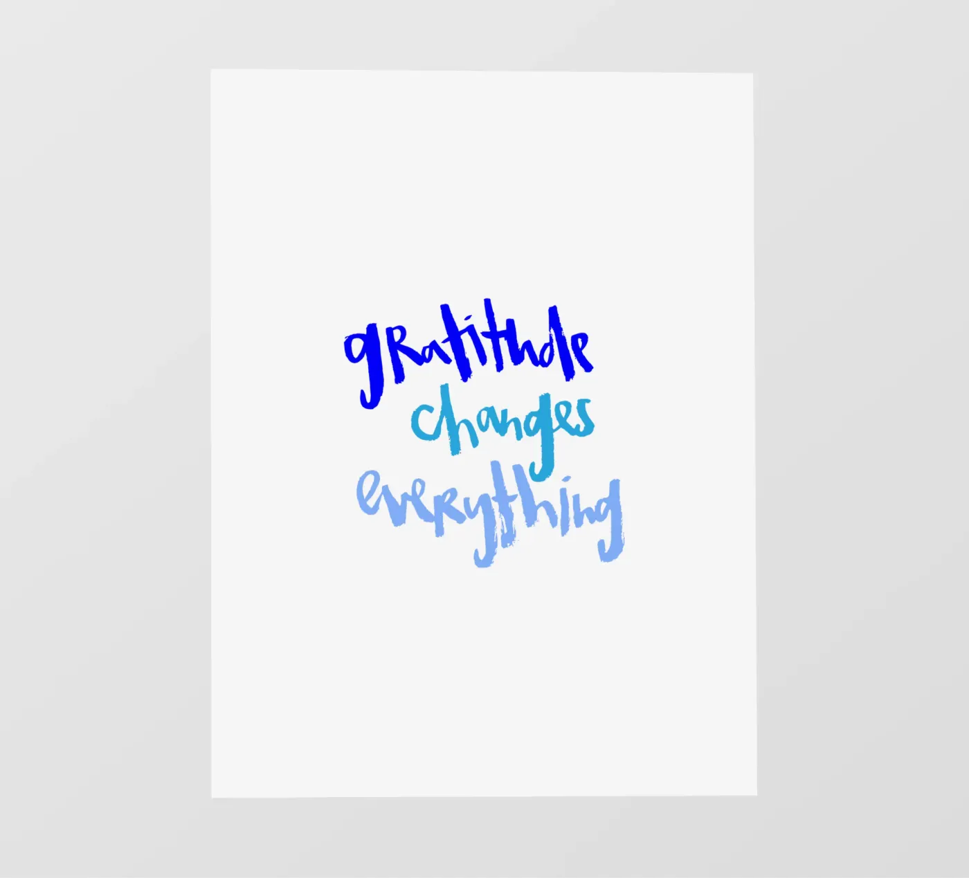 Gratitude pellicola backlit da Brushmeetspaper