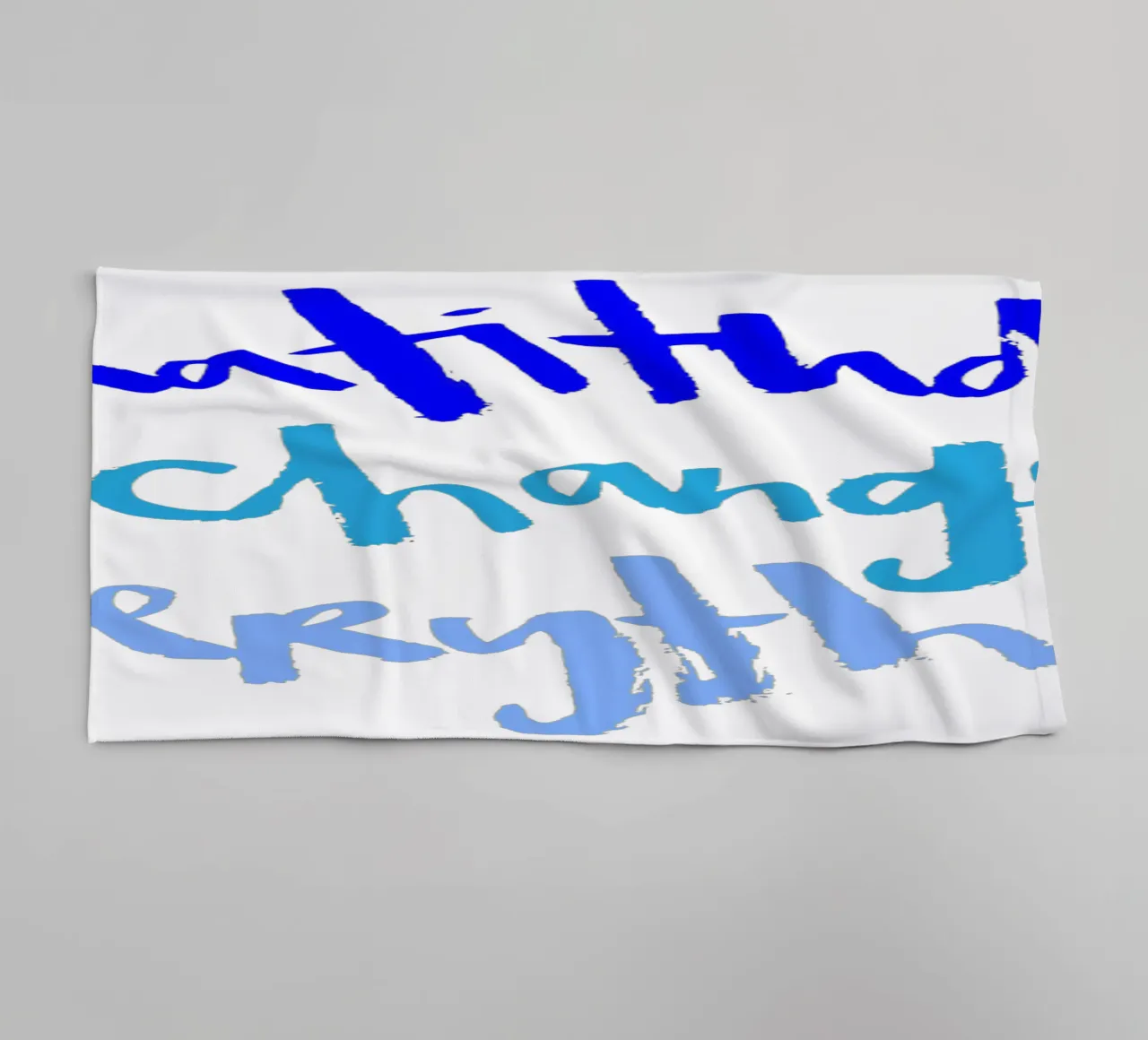 Gratitude asciugamano da bagno da Brushmeetspaper
