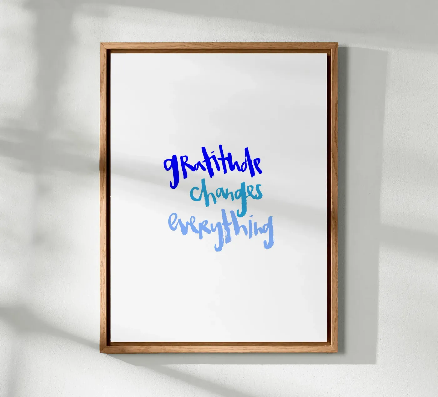 Gratitude alluminio dibond da Brushmeetspaper