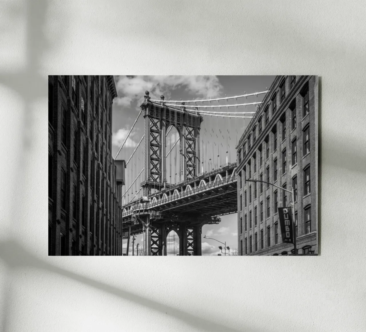 New York DUMBO Alu-Dibond von thetraveller