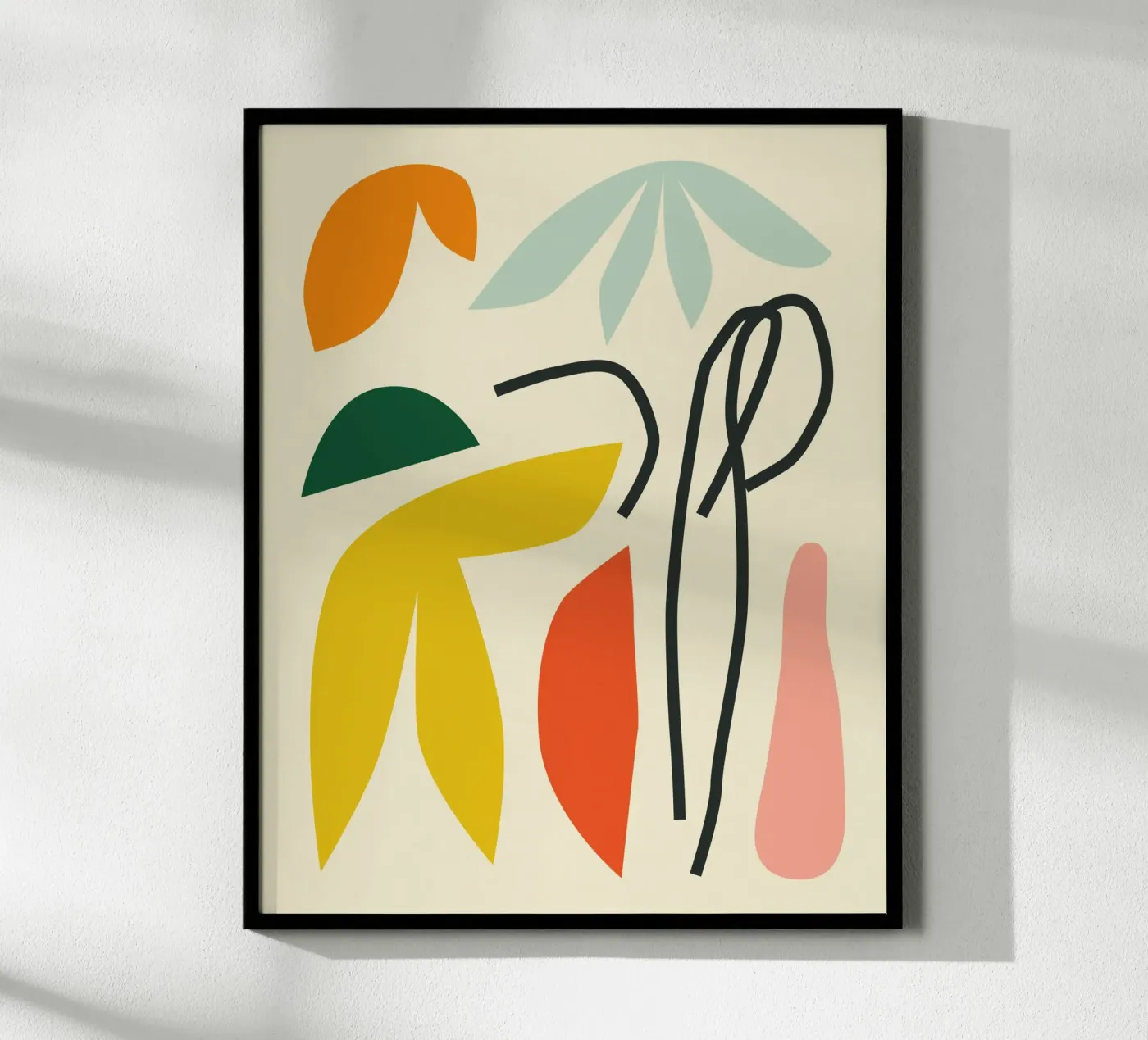 COMPOSITION poster van Jazzberry Blue