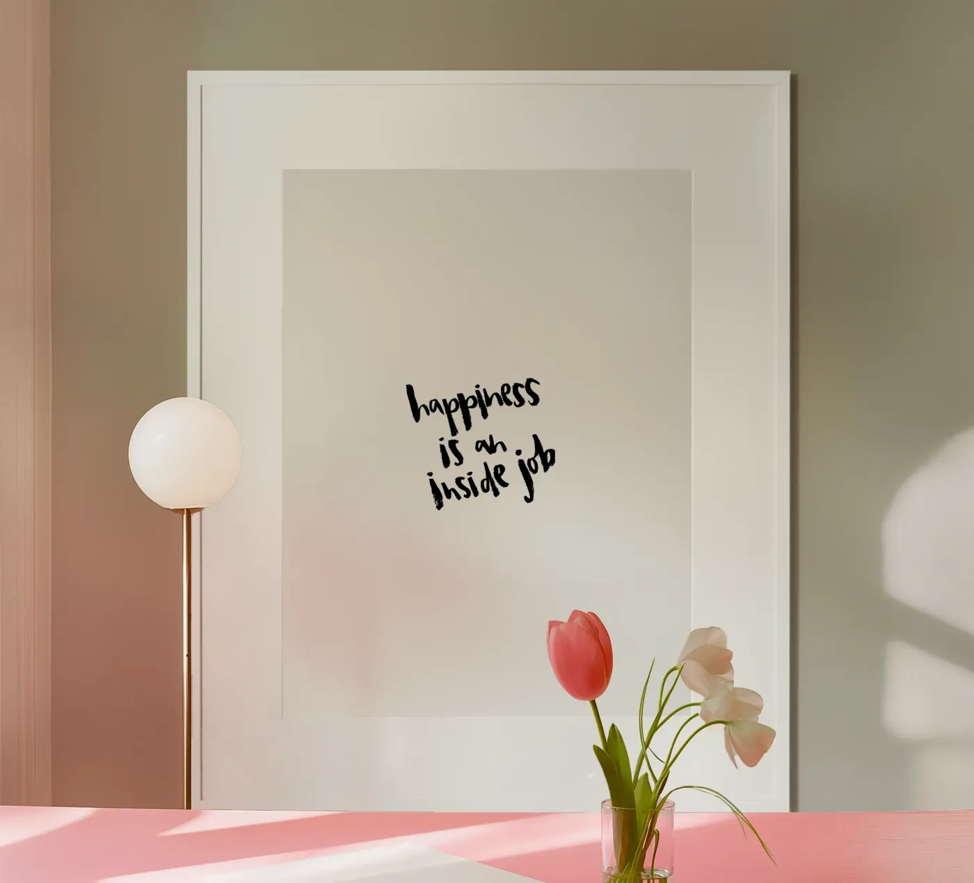 Happy poster de Brushmeetspaper