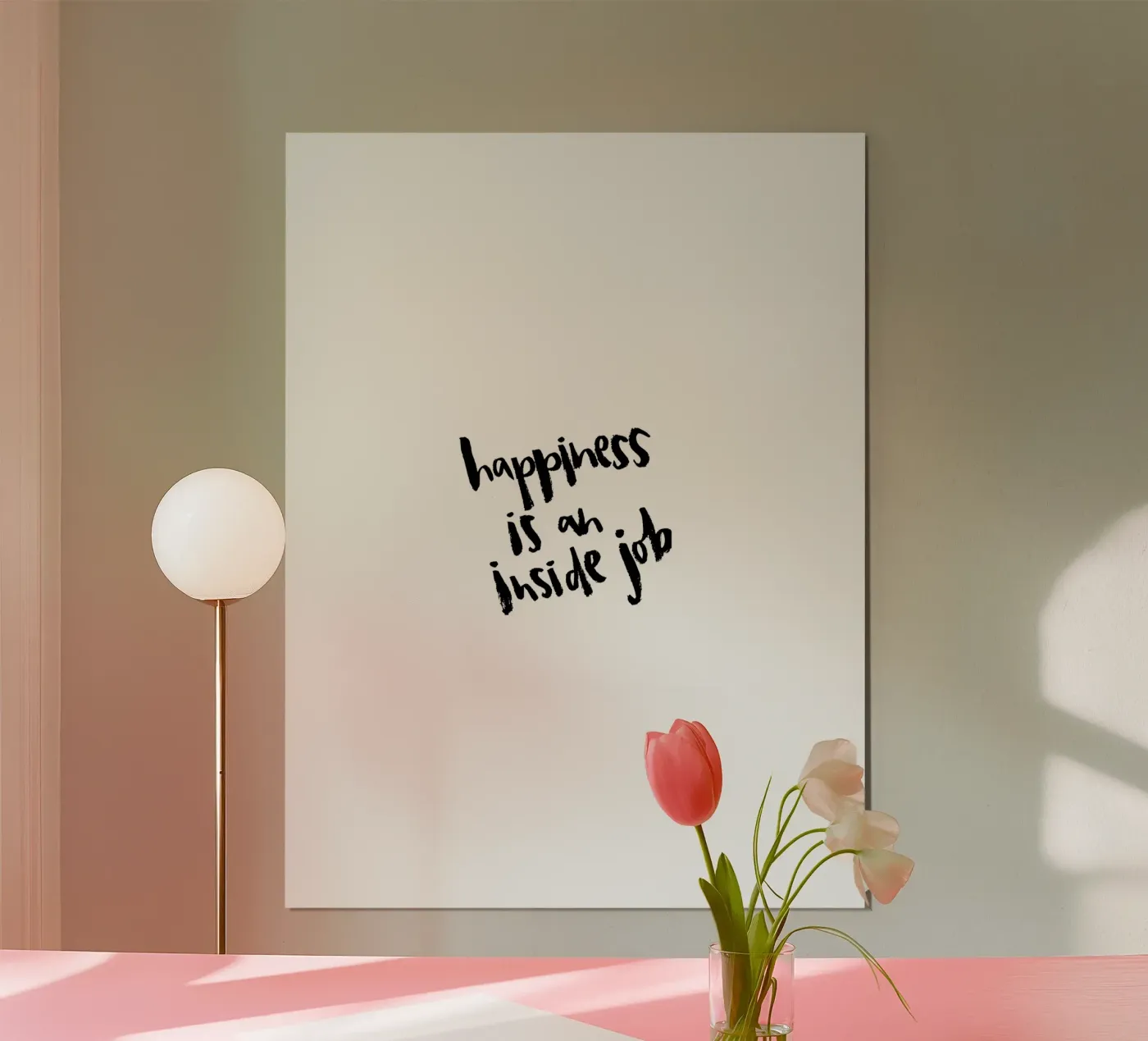 Happy poster de Brushmeetspaper