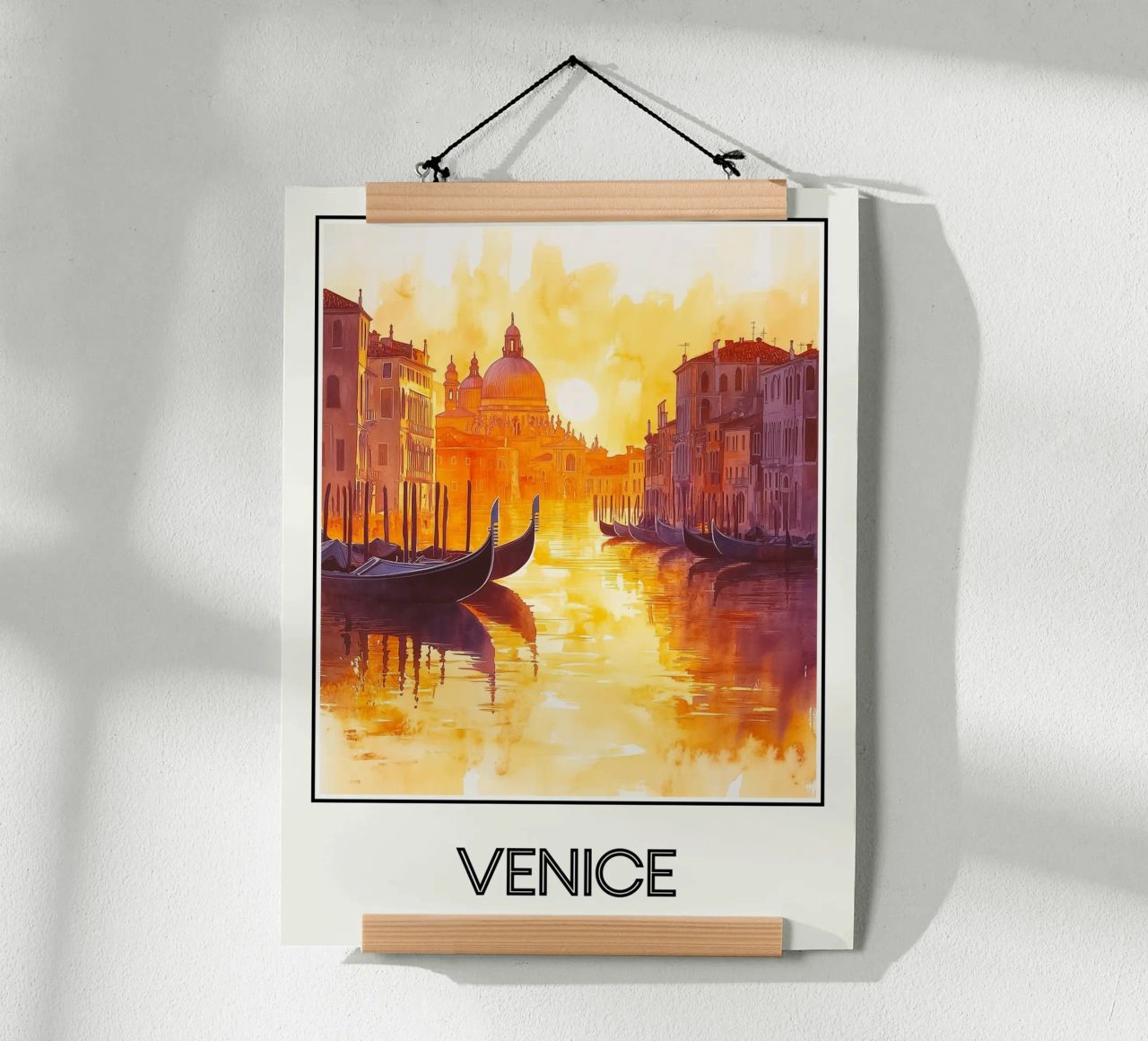 Venise Poster von Frame the World