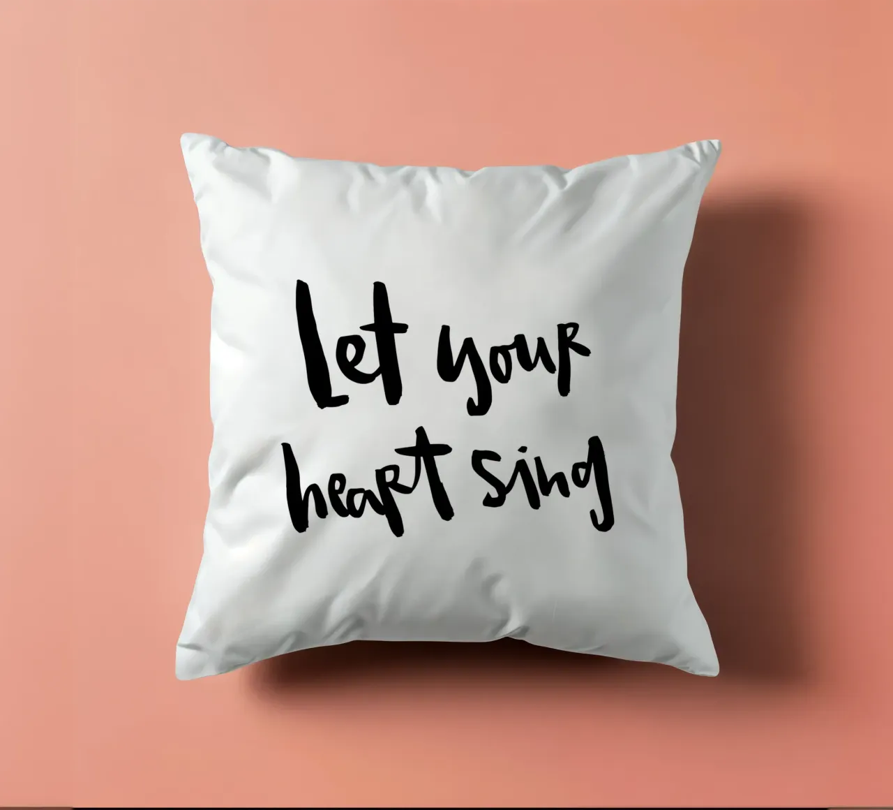 Heart cuscino da Brushmeetspaper
