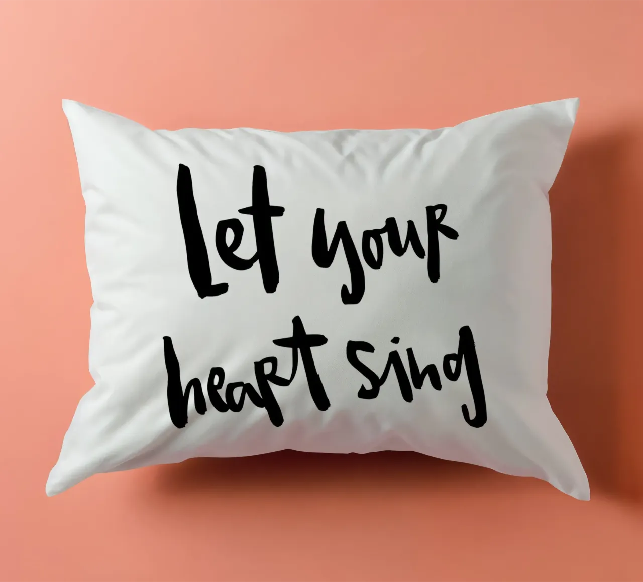 Heart cuscino da Brushmeetspaper