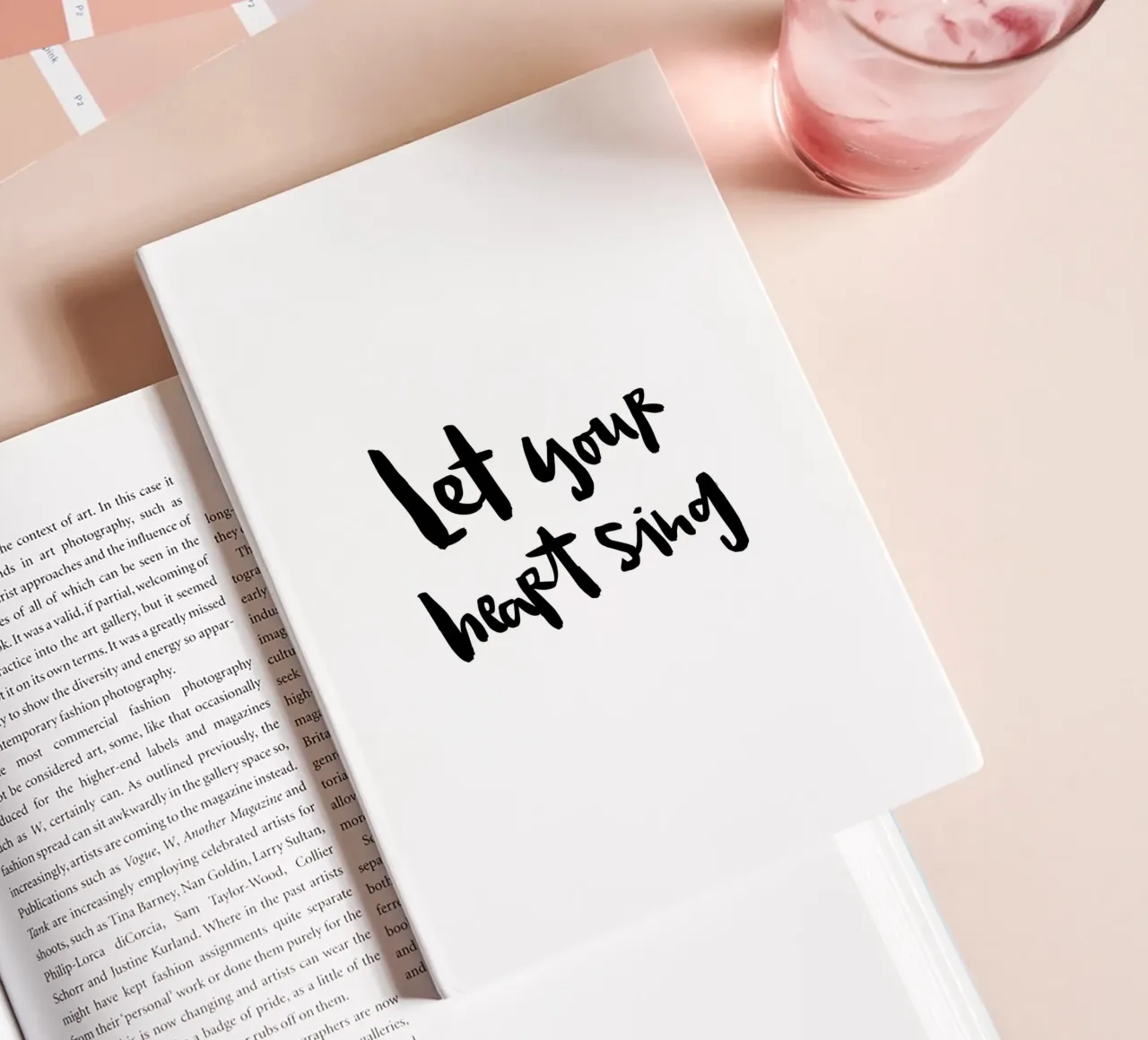 Heart notebook by Brushmeetspaper