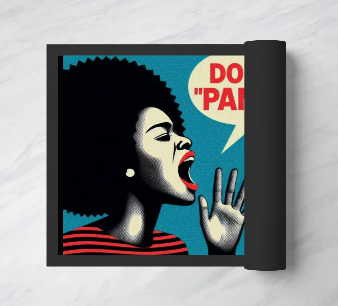 Don't Panic - Stampa poster d'epoca zerbino da posterprints-by-nomad