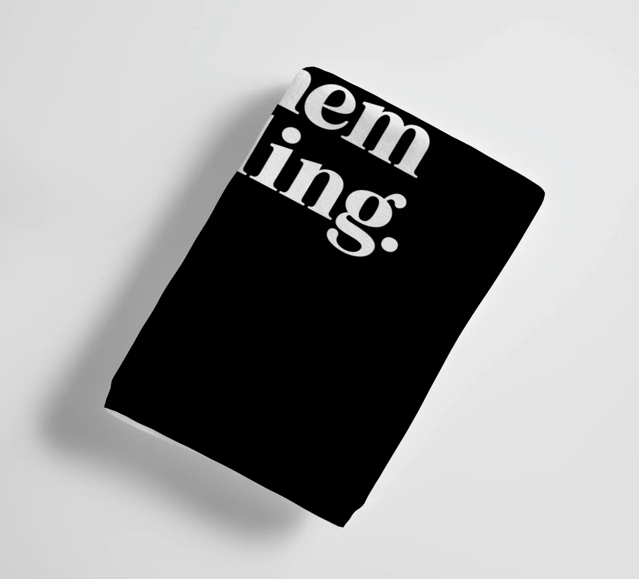 Ne sois pas comme les autres Darling Sassy Typography serviette de bain de THE MOTIVATED TYPE