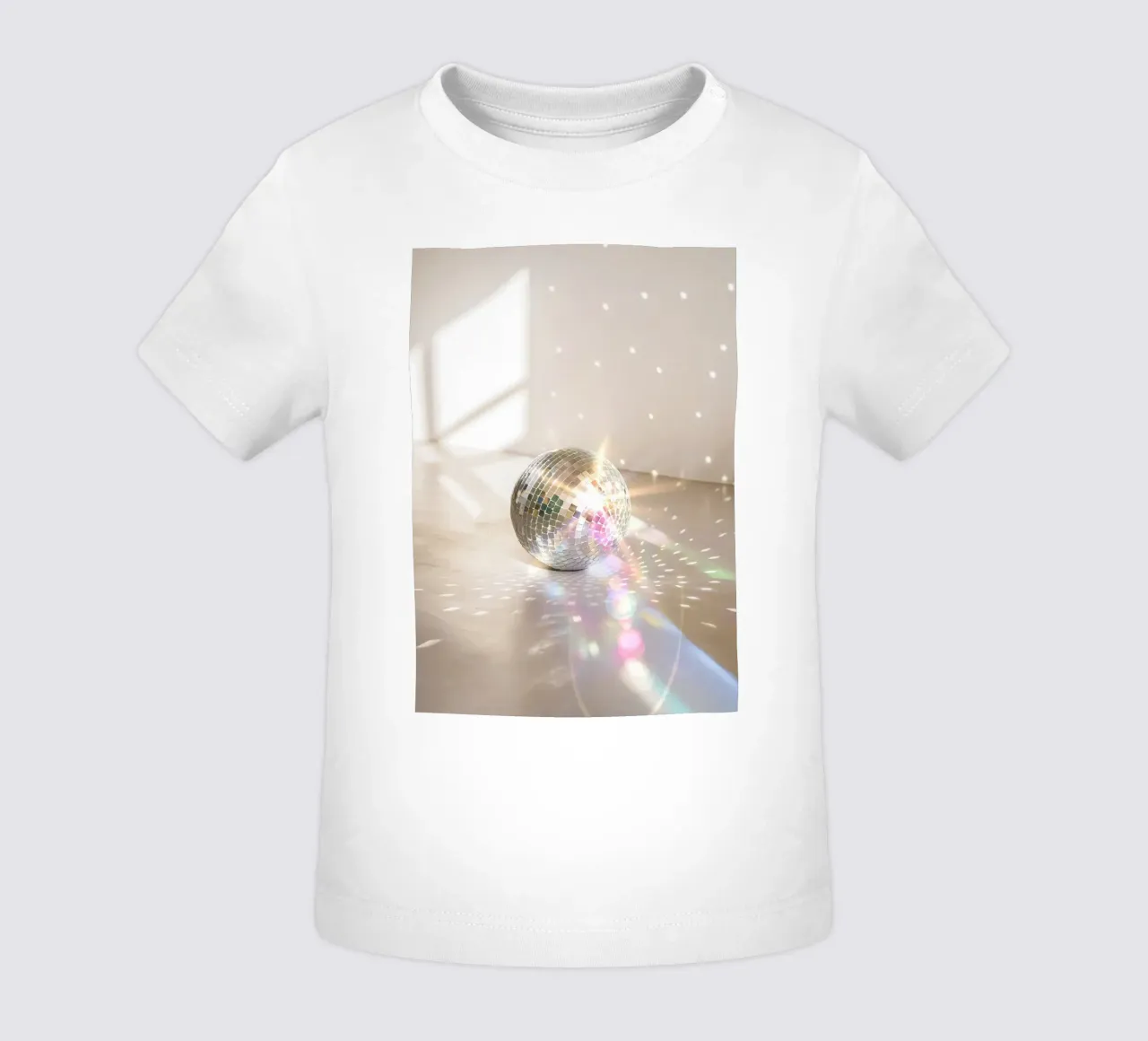 Glitz Glam Disco Ball baby t-shirt by Dagmar Pels