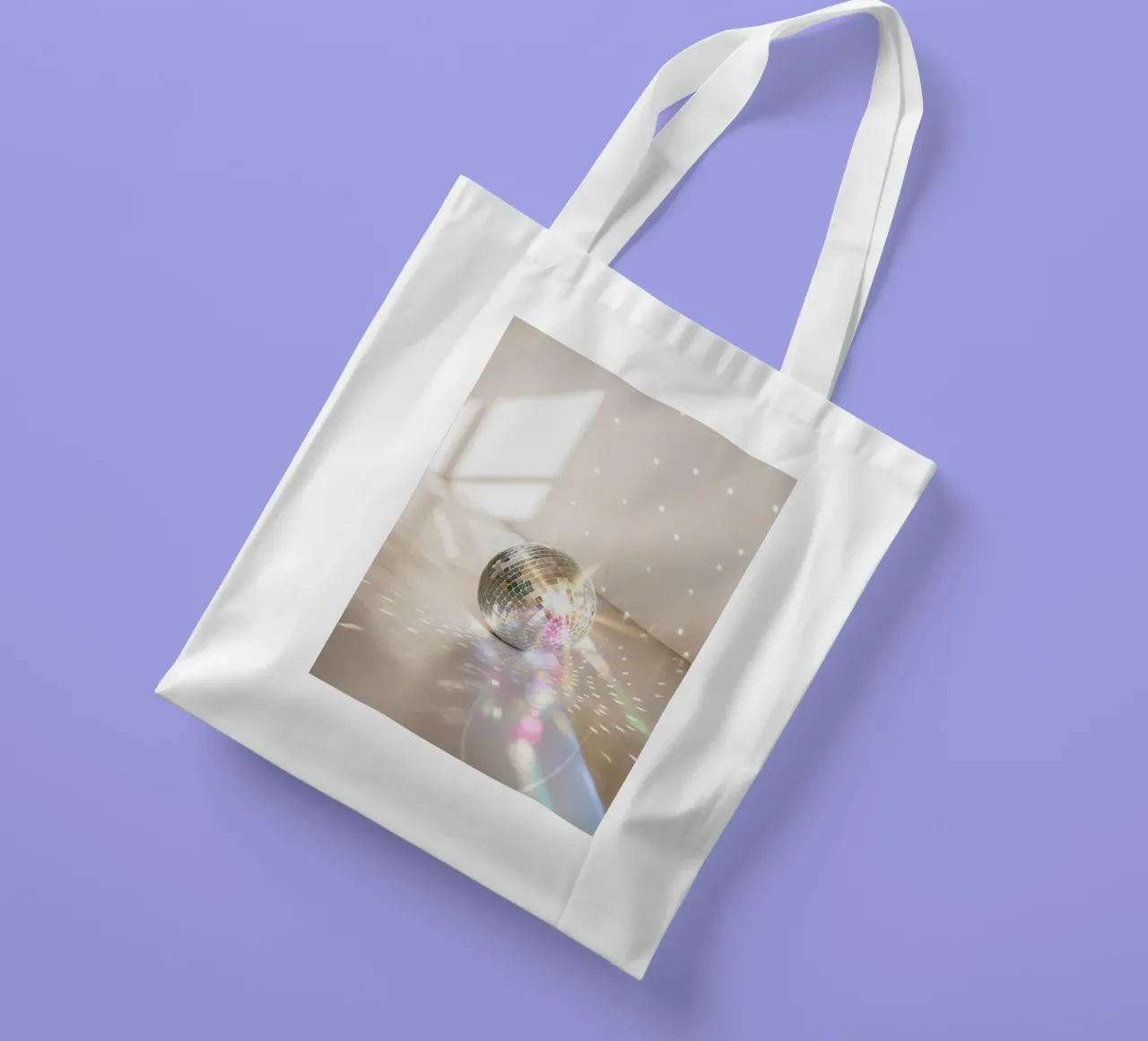 Ballo in discoteca Glitz Glam borsa in juta da Dagmar Pels