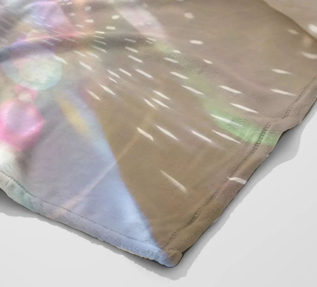 Glitz Glam Disco Ball fleece blanket by Dagmar Pels