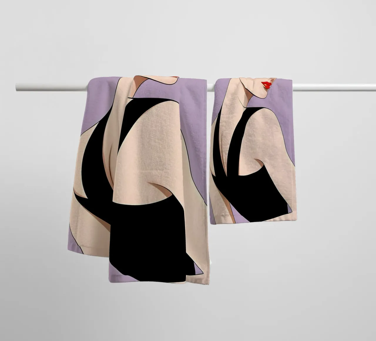 AUDREY HEPBURN asciugamano da bagno da ART DECO