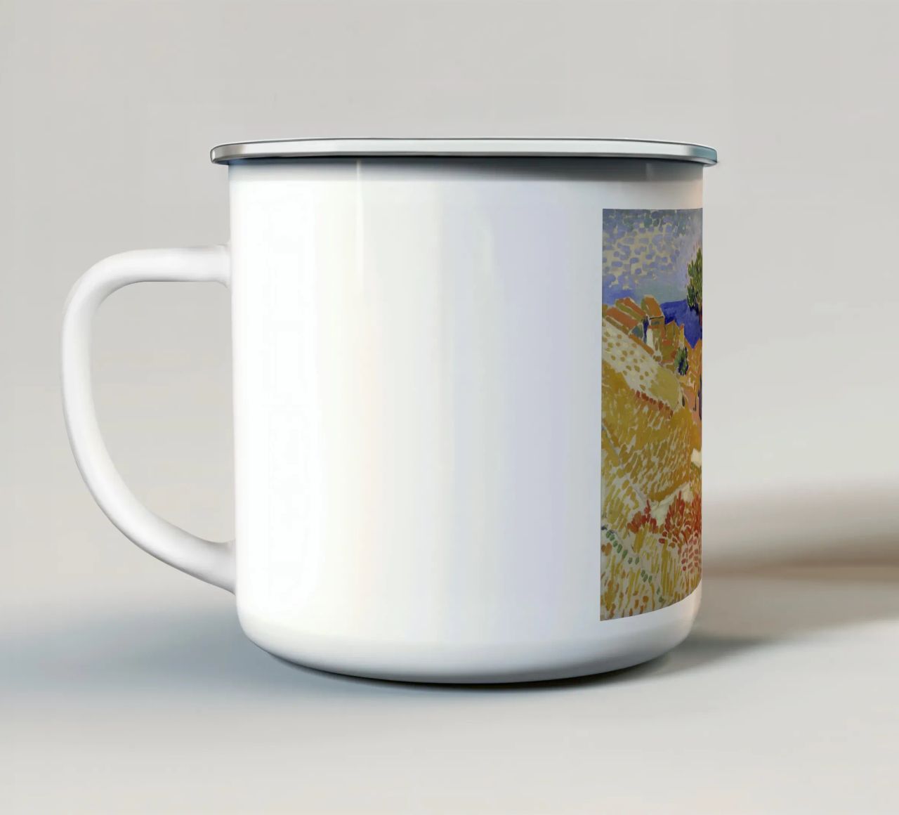 André Derain - View of Collioure enamel mug by ARTOTHEK